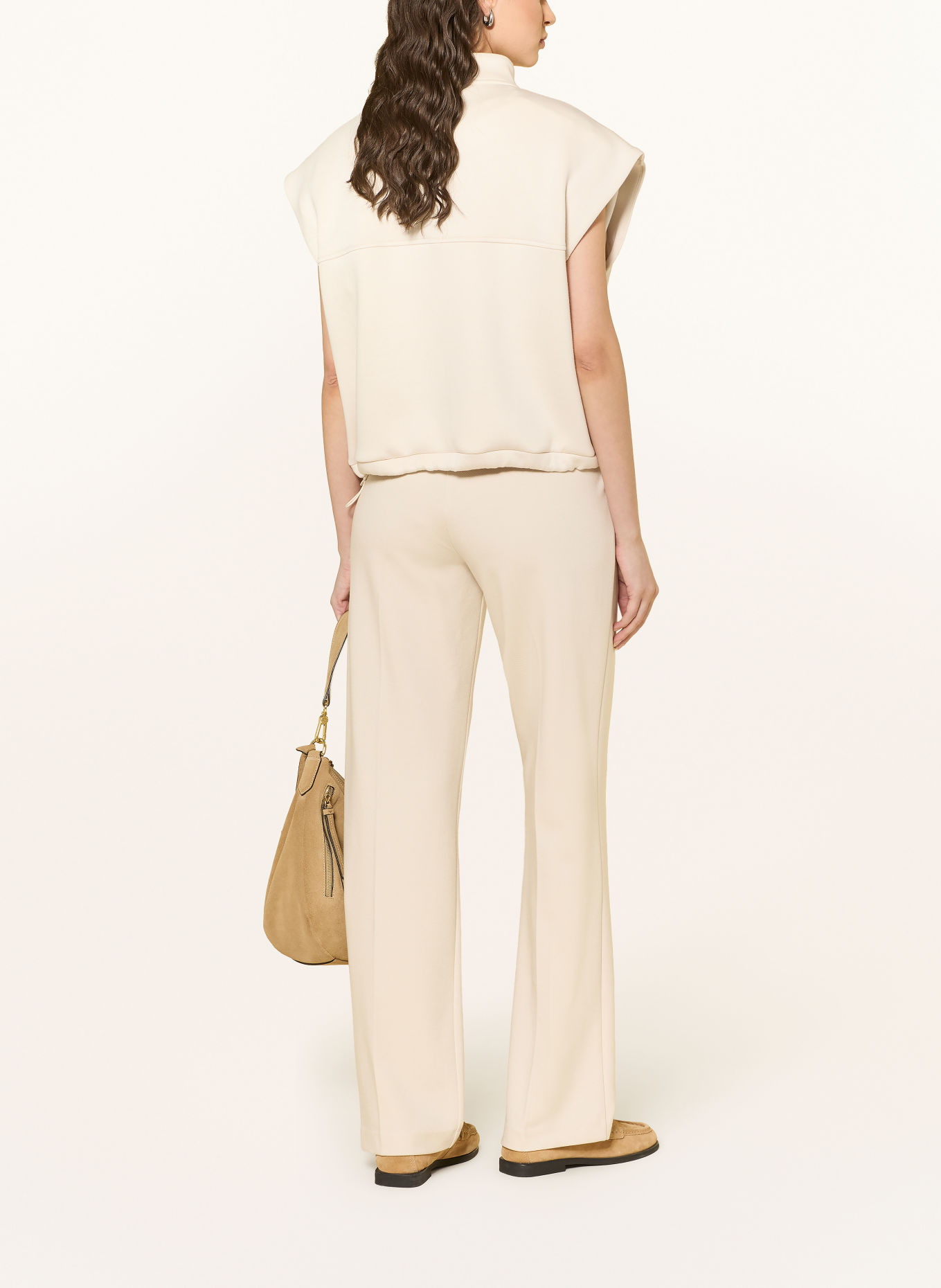 OPUS PANTS Marlene-broek MACIE: CRÈME