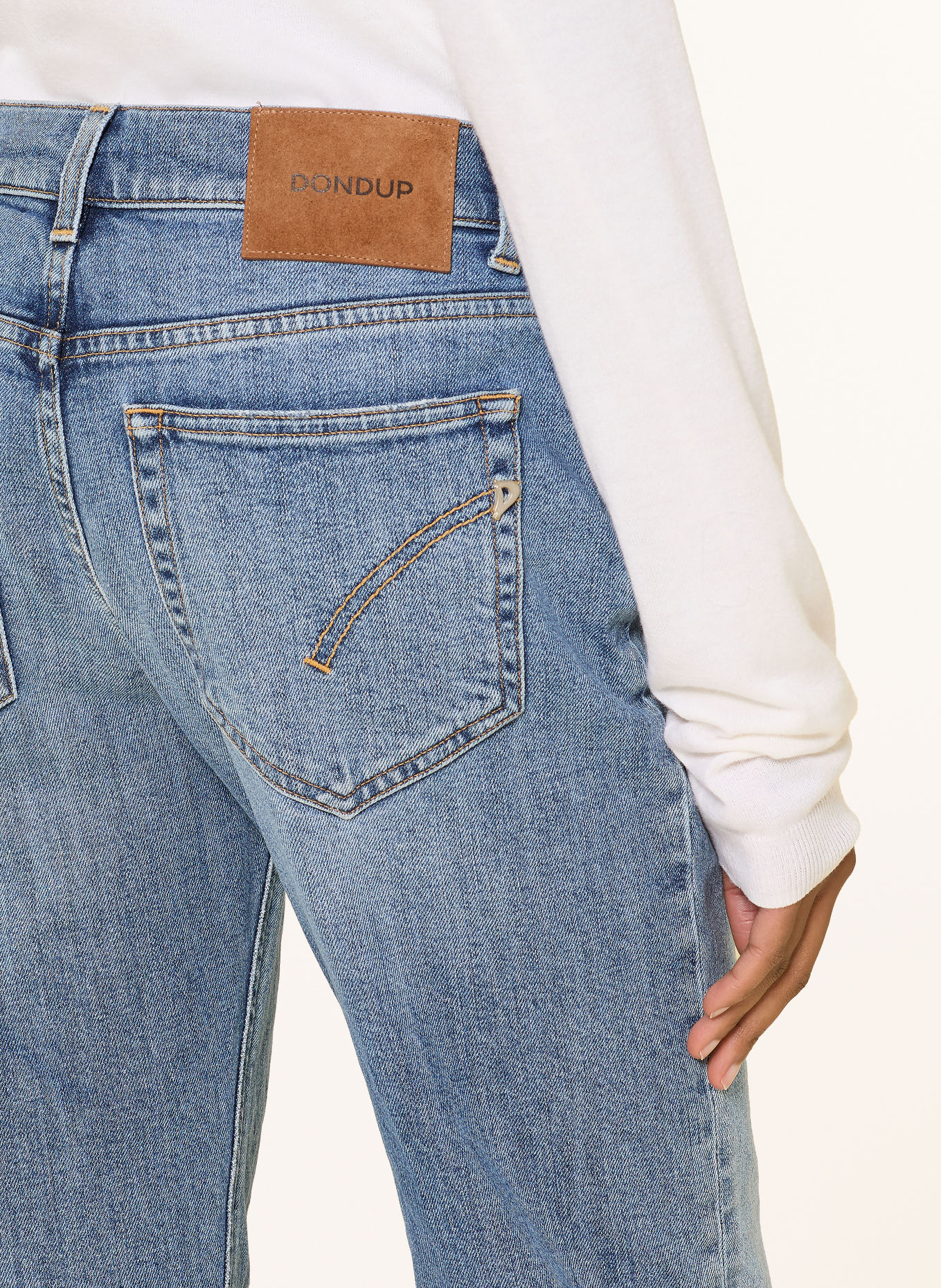 Dondup Dżinsy proste JENNA: 800 BLUE