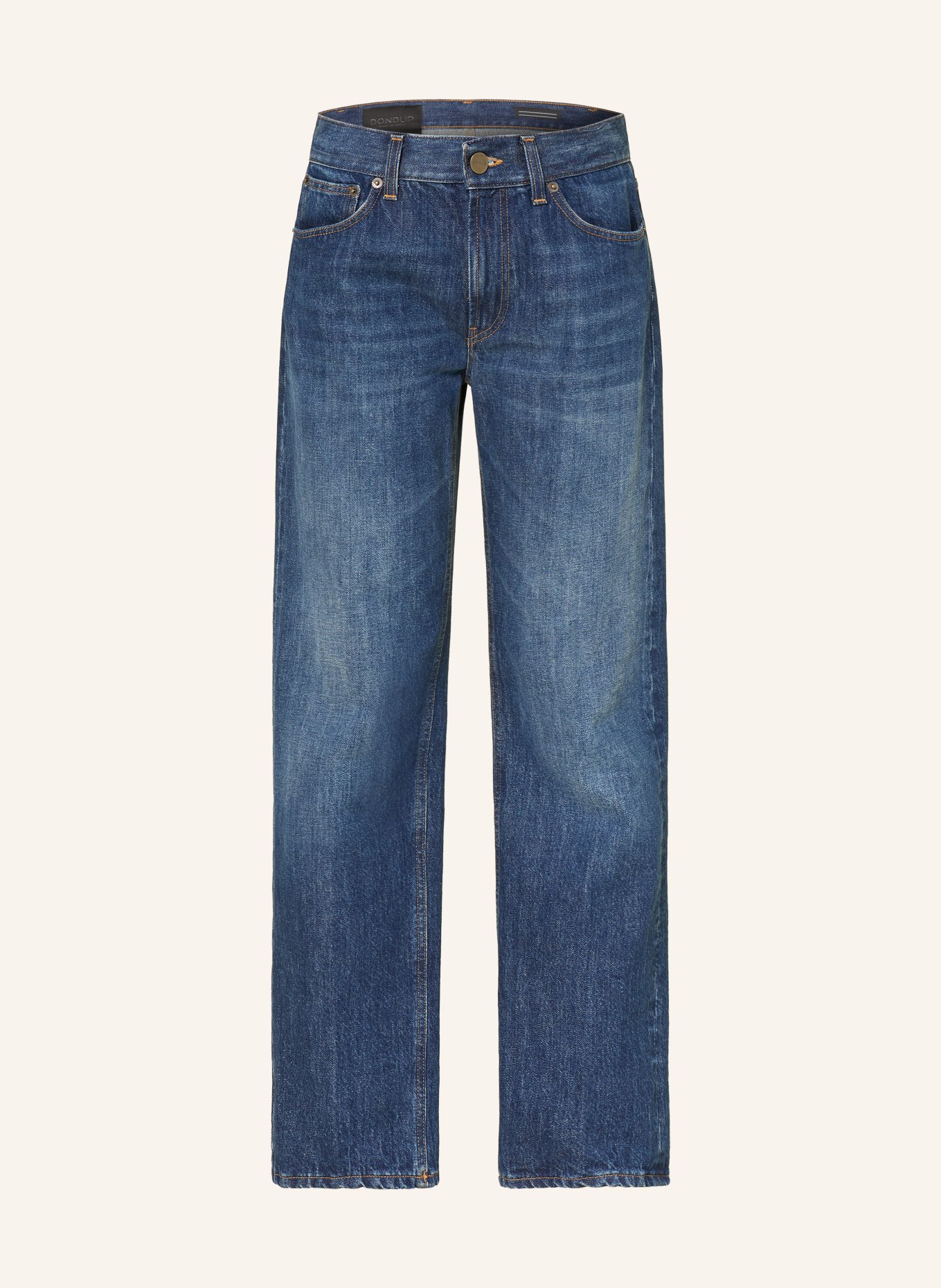 Dondup Straight Jeans DAFNE: 800 BLUE