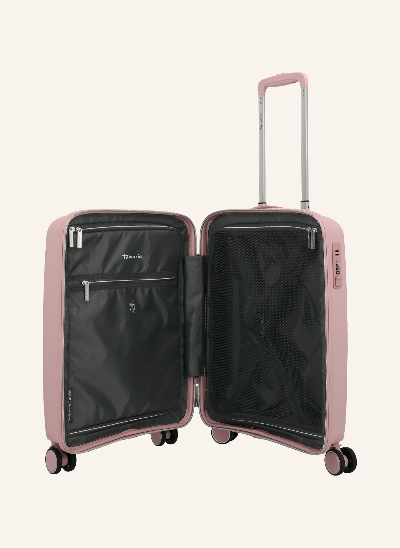 travelite Trolley VOYAAGE SMALL: ROSÉ