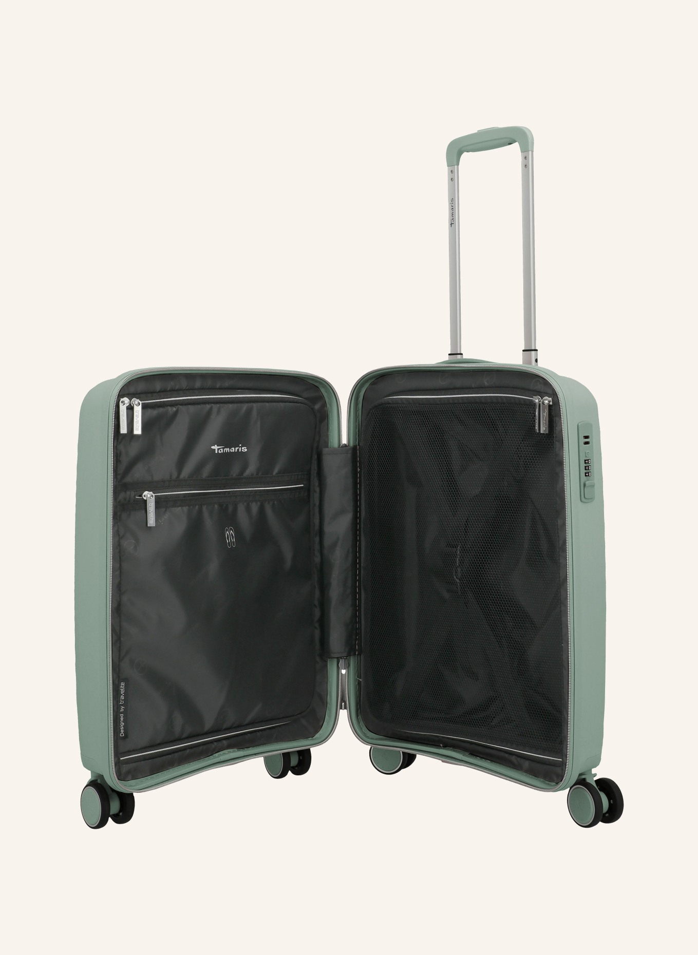travelite Trolley VOYAAGE SMALL: GRÜN