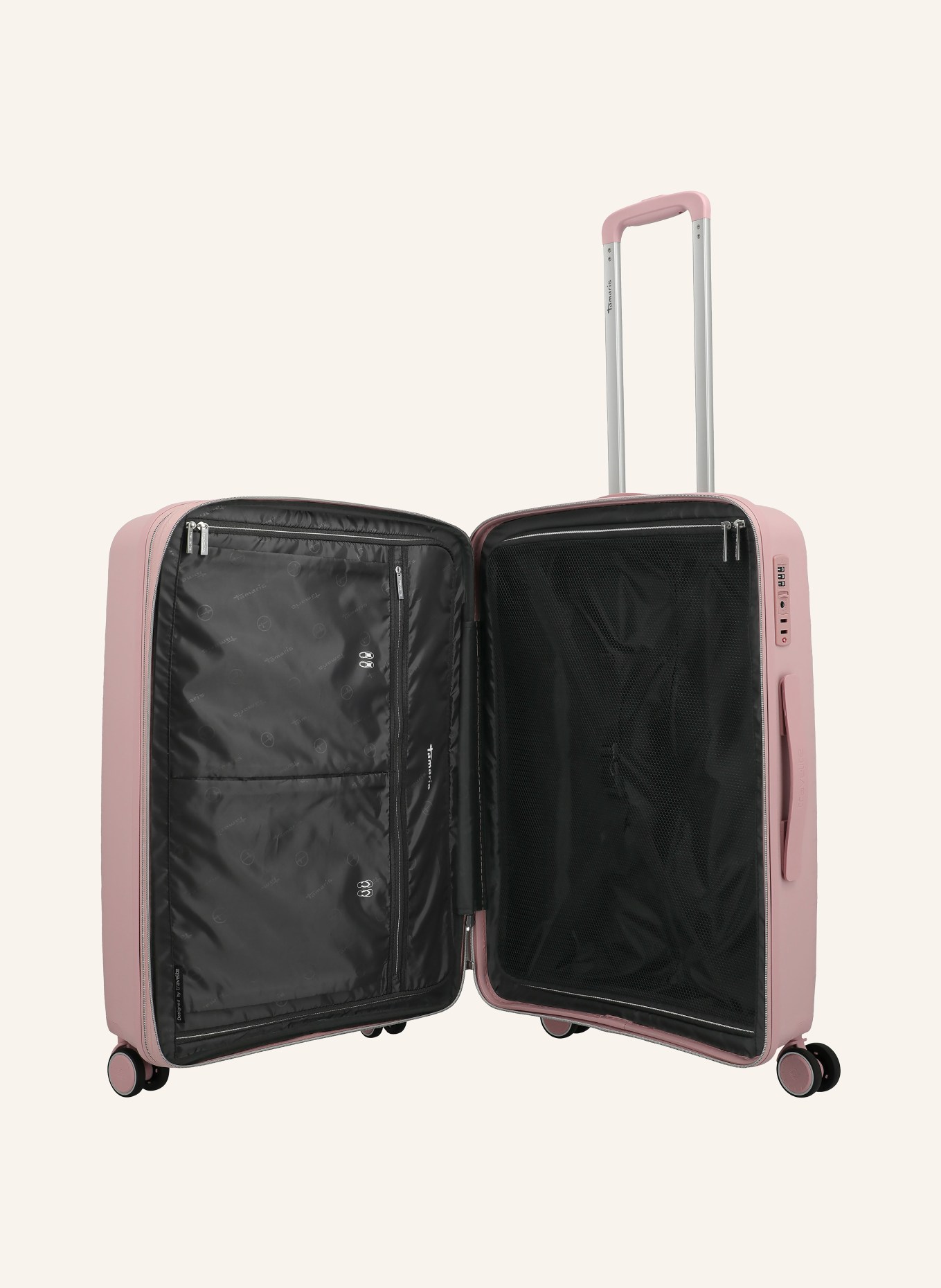travelite Trolley VOYAAGE MEDIUM: ROSÉ