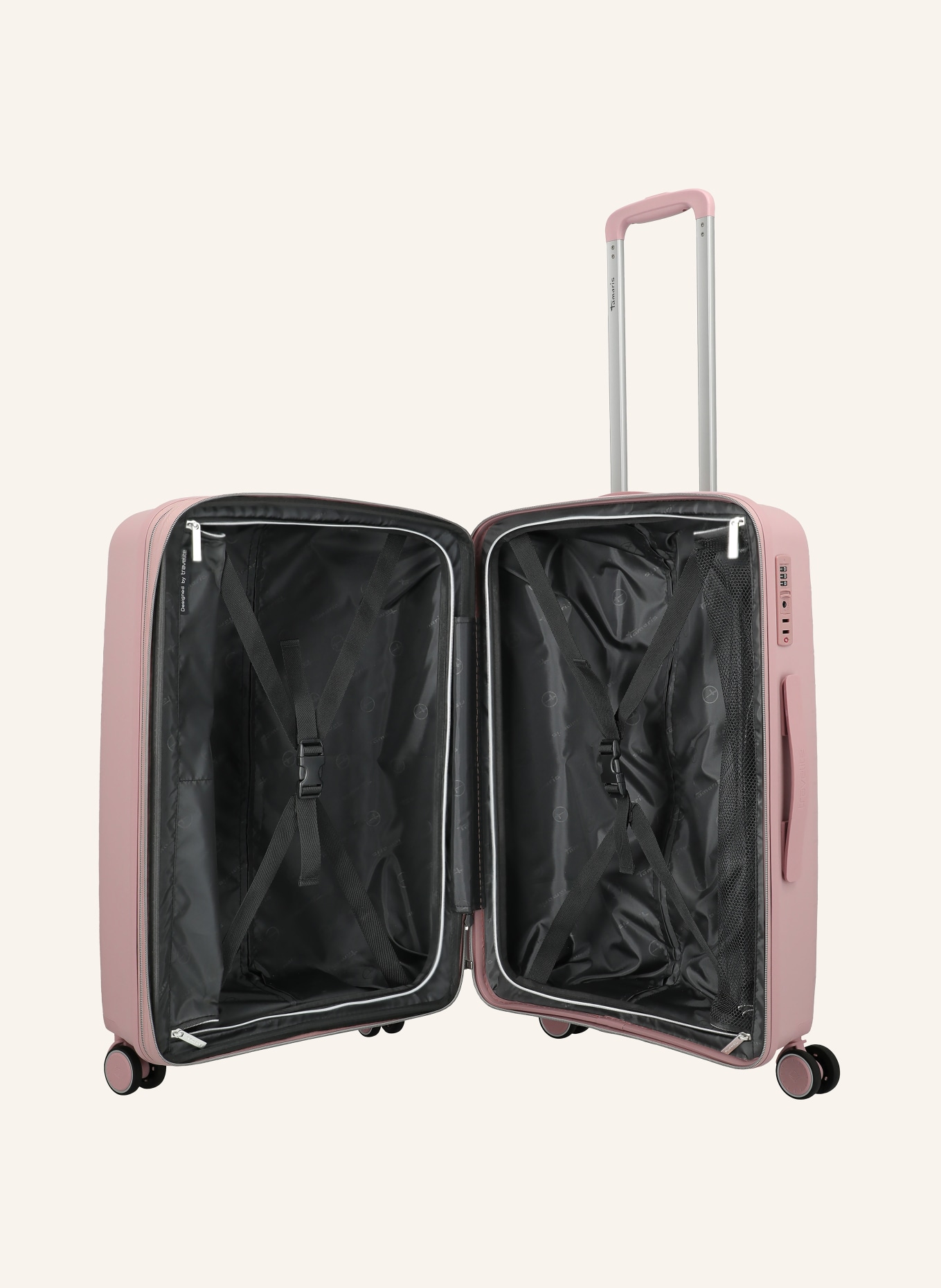 travelite Trolley VOYAAGE MEDIUM: ROSÉ