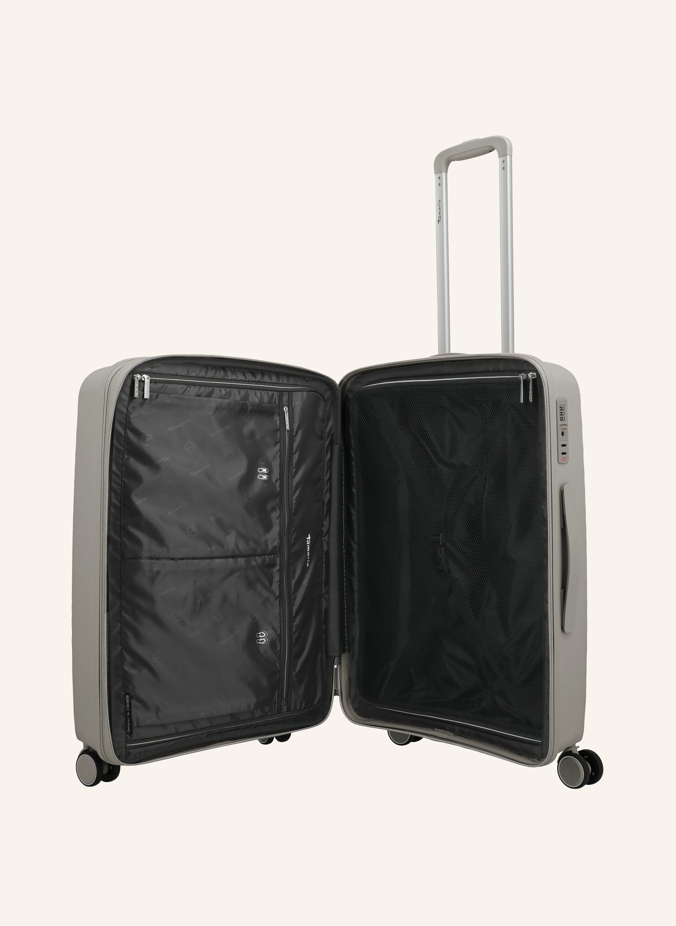 travelite Trolley VOYAAGE MEDIUM: HELLBRAUN