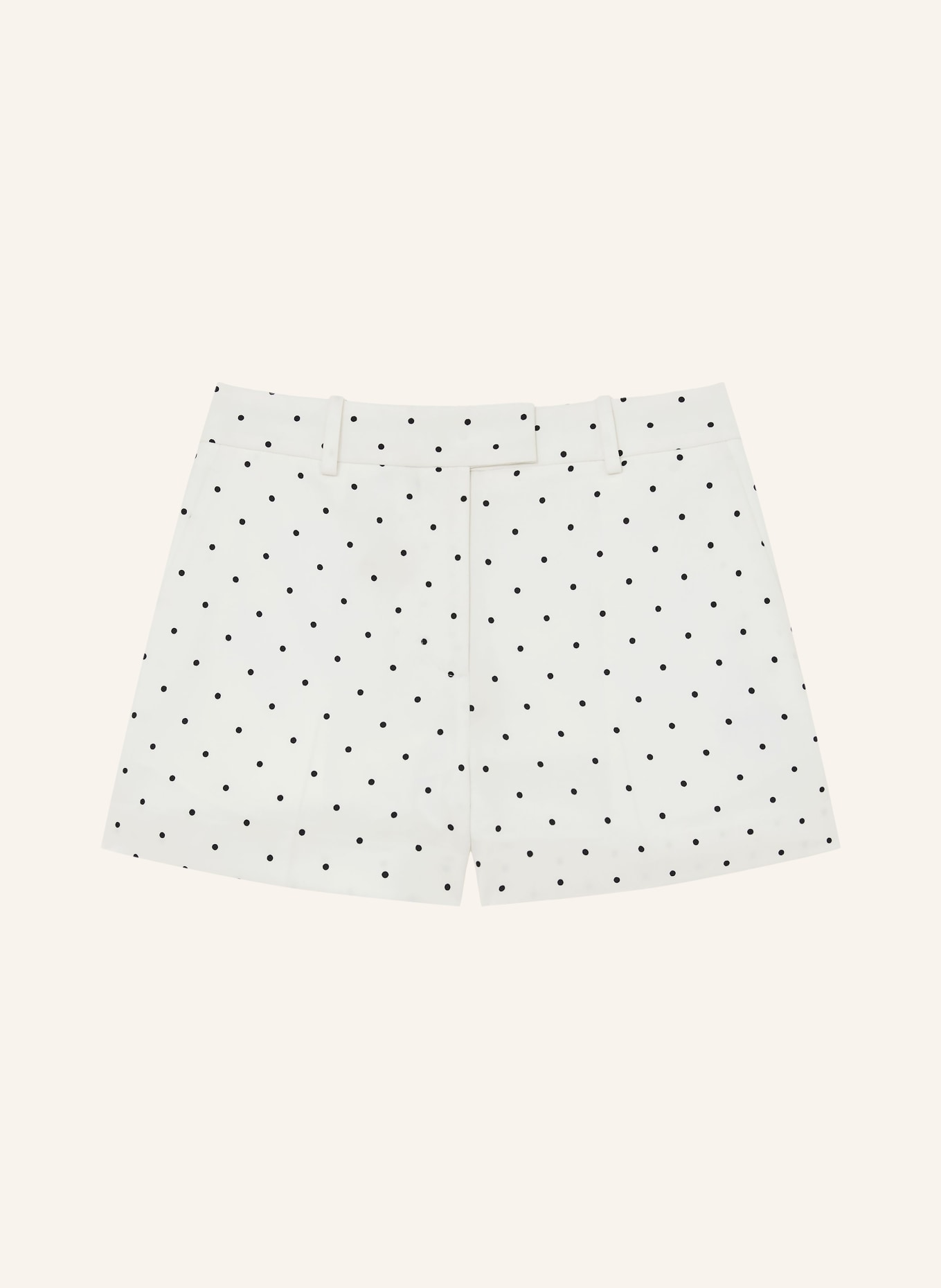 REISS Shorts BEATRIX: VIT / SVART