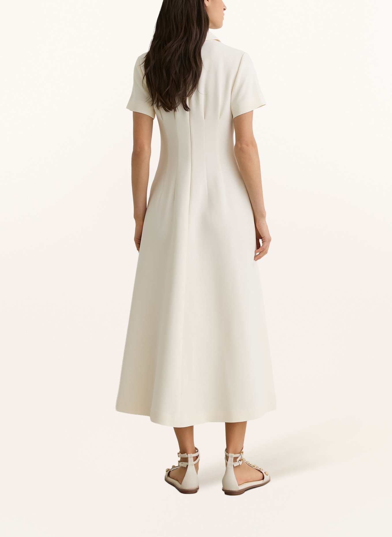 REISS Rochie-cămașă MARI: ECRU