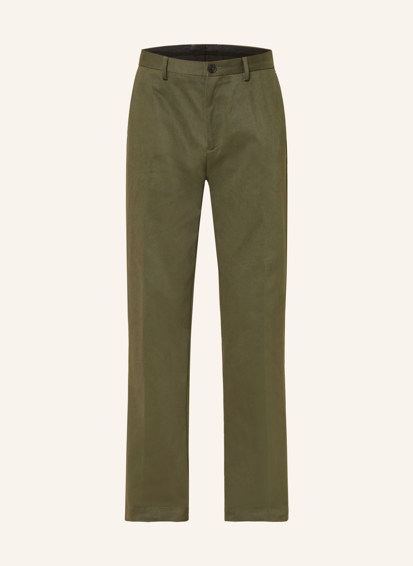 Sunspel Chino Regular Fit: KHAKI