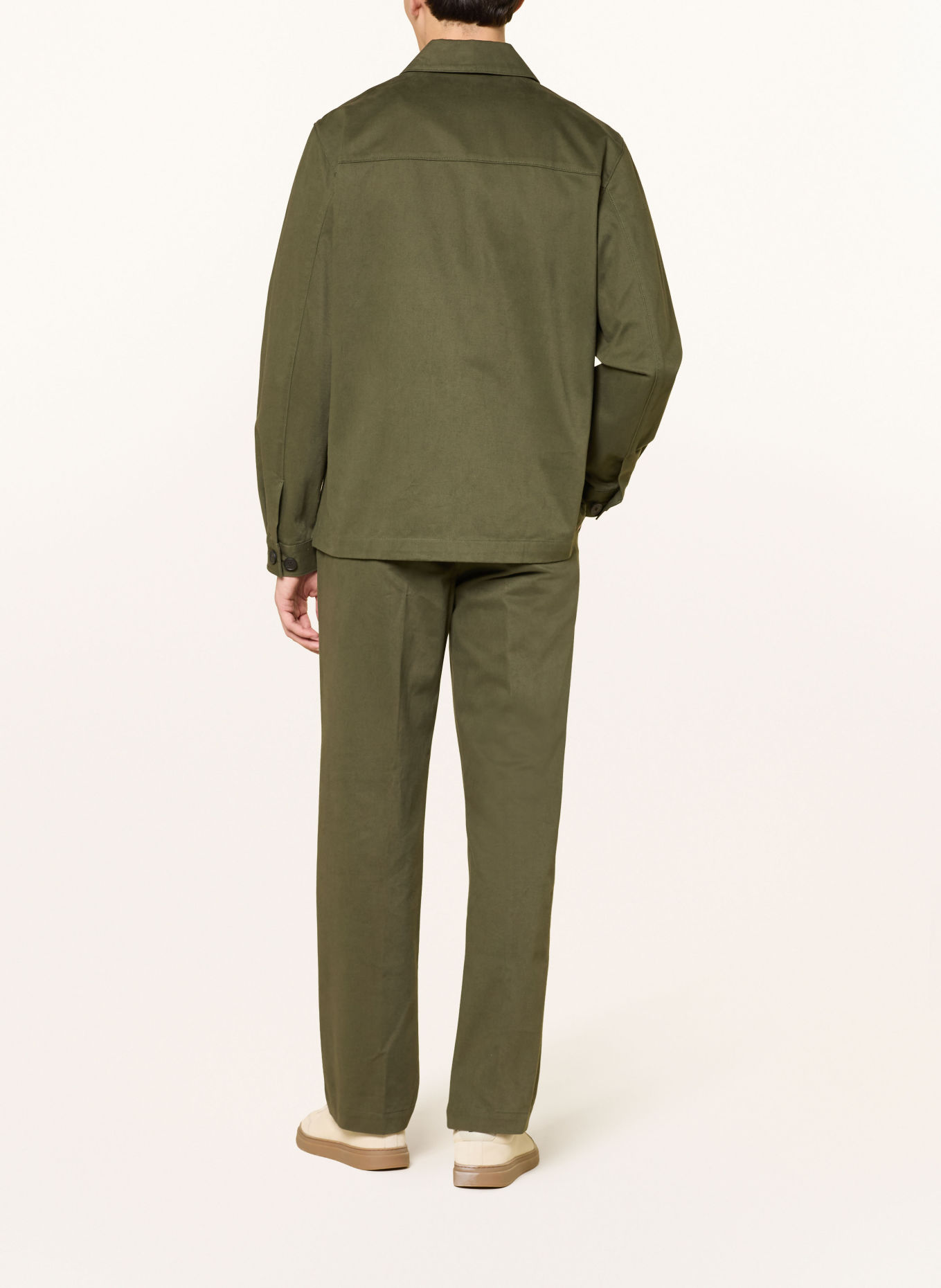 Sunspel Chino Regular Fit: KHAKI