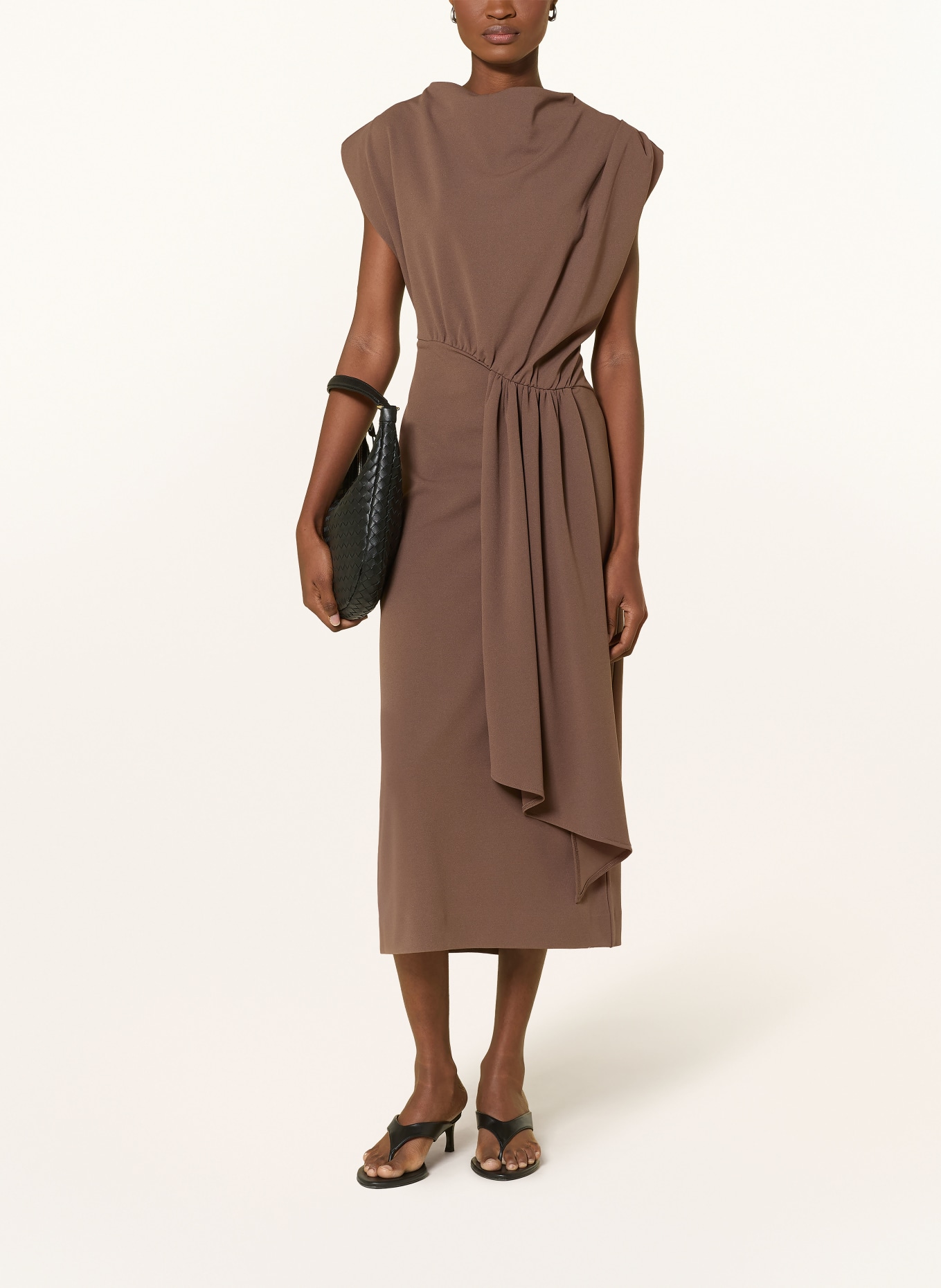 co'couture FALCONCC Dress: BROWN