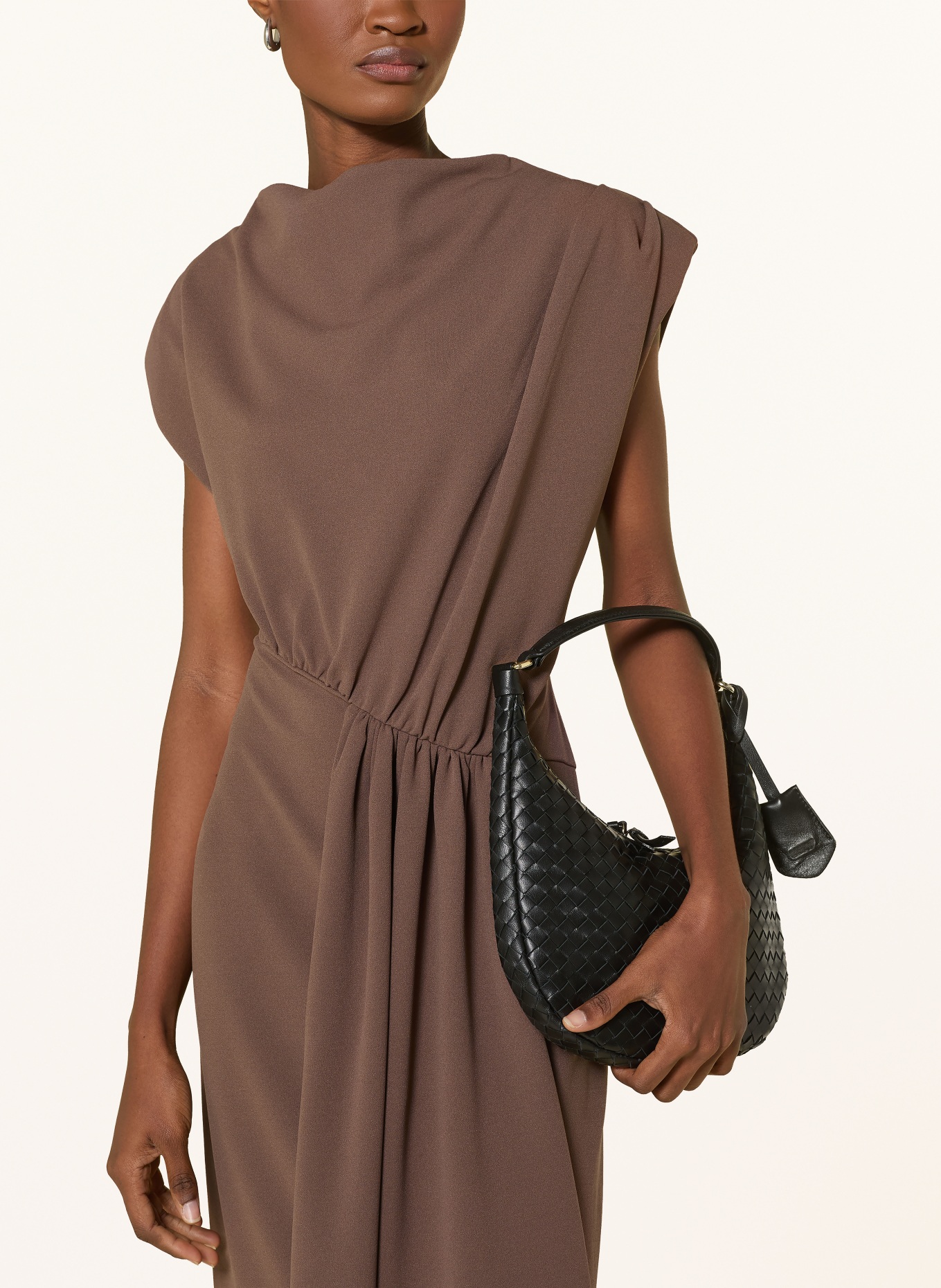 co'couture FALCONCC Dress: BROWN