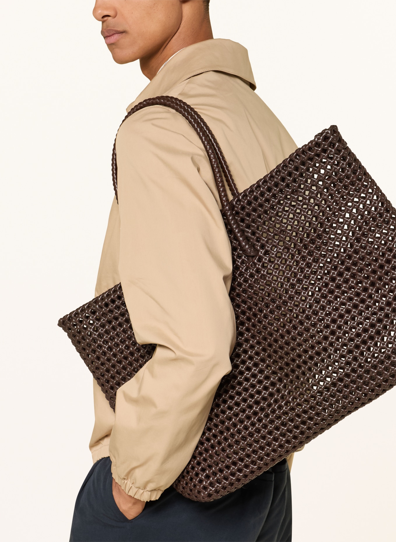 SANDRO Shopper: DUNKELBRAUN