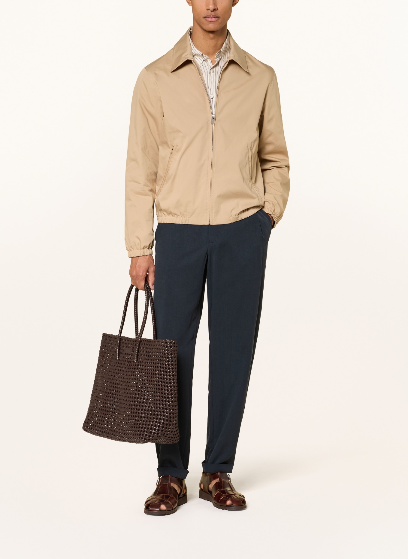 SANDRO Shopper: DUNKELBRAUN