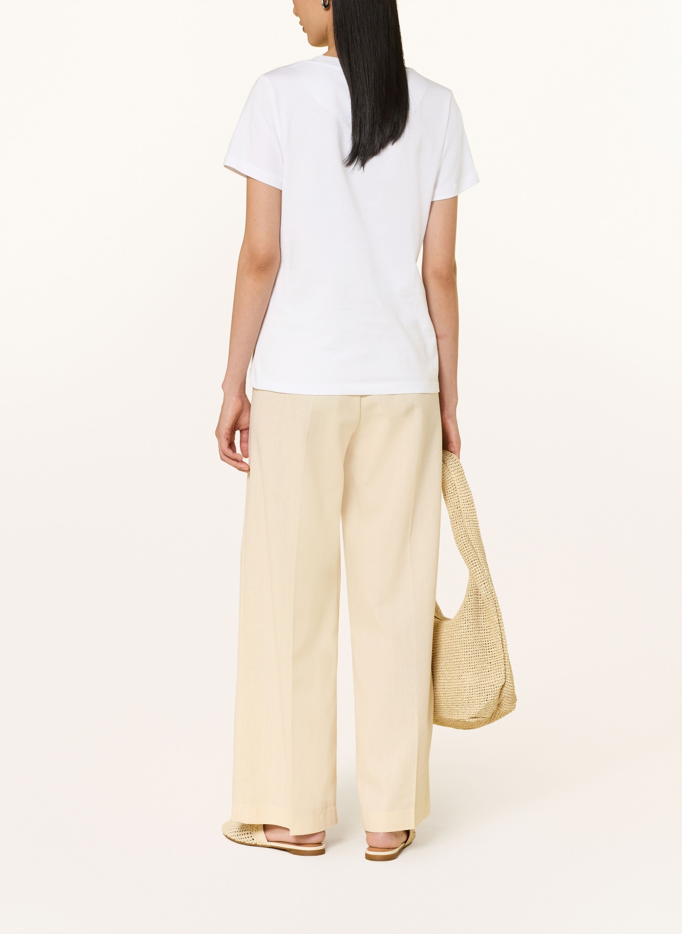 kera till T-Shirt: CREME / DUNKELGELB / BLAU