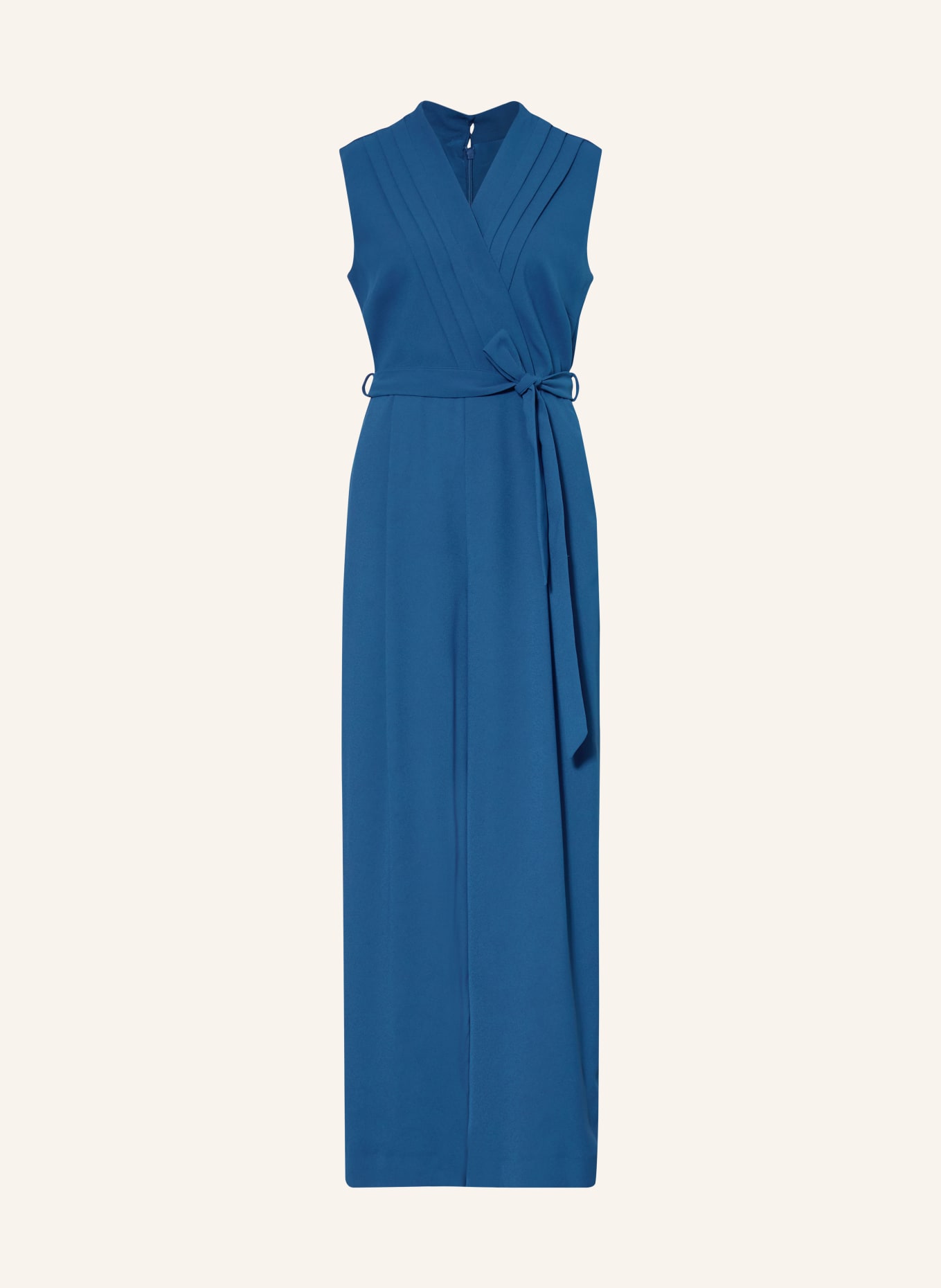 Phase Eight MAISLEY wrap-style jumpsuit: BLUE