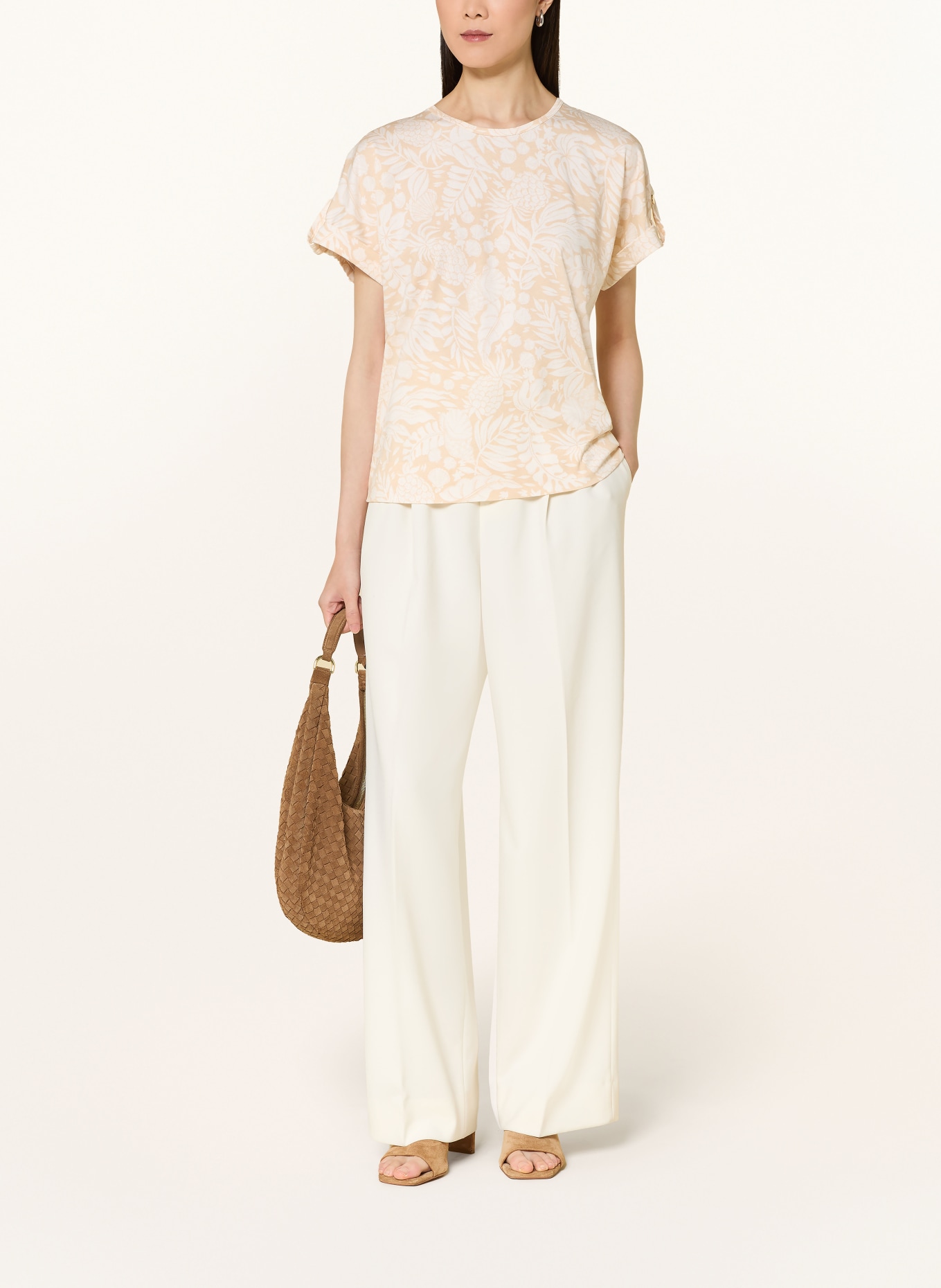 Phase Eight T-Shirt KAYLA: BEIGE / CREME