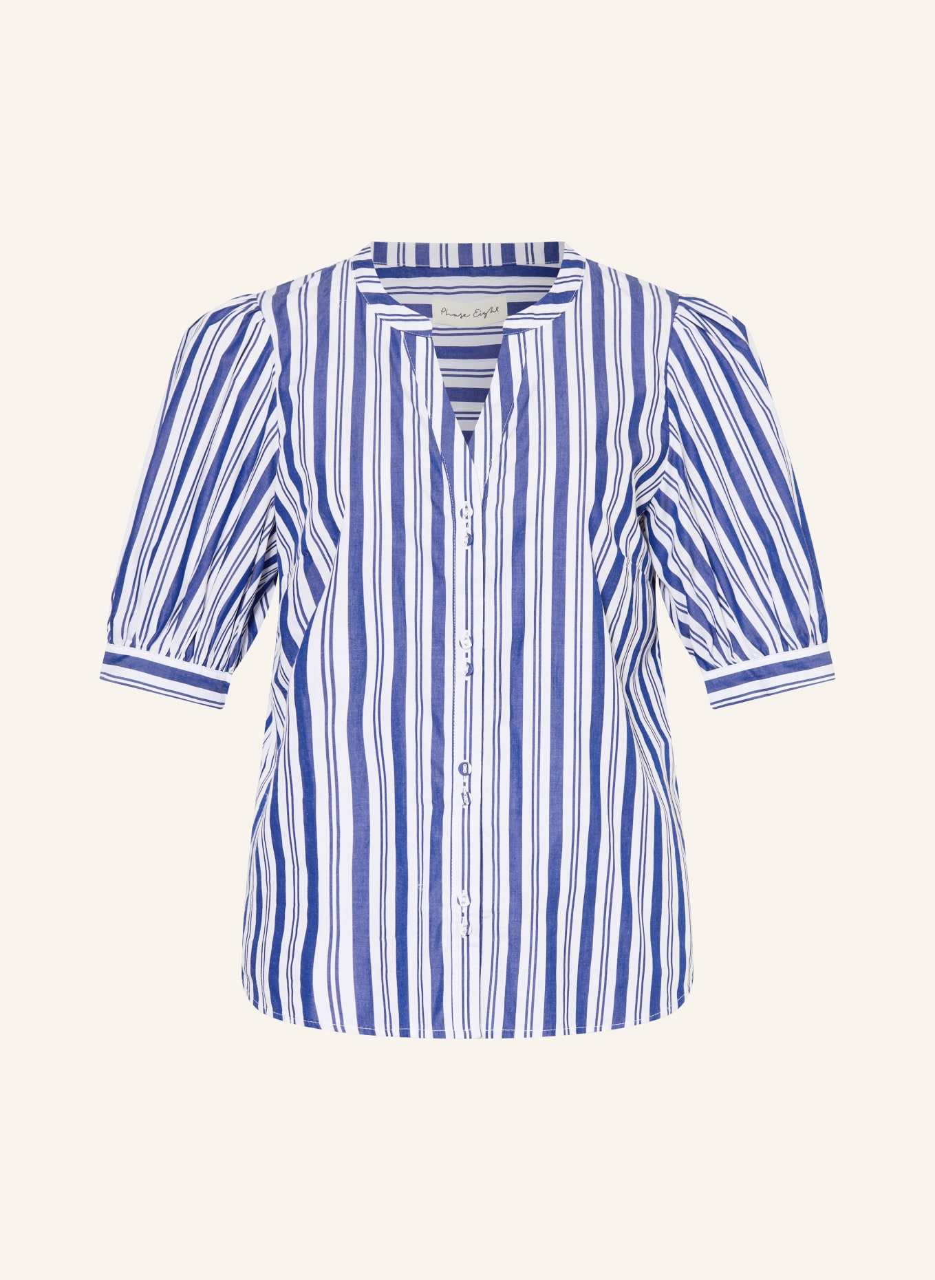 Phase Eight Blouse ARIANA: BLAUW / WIT