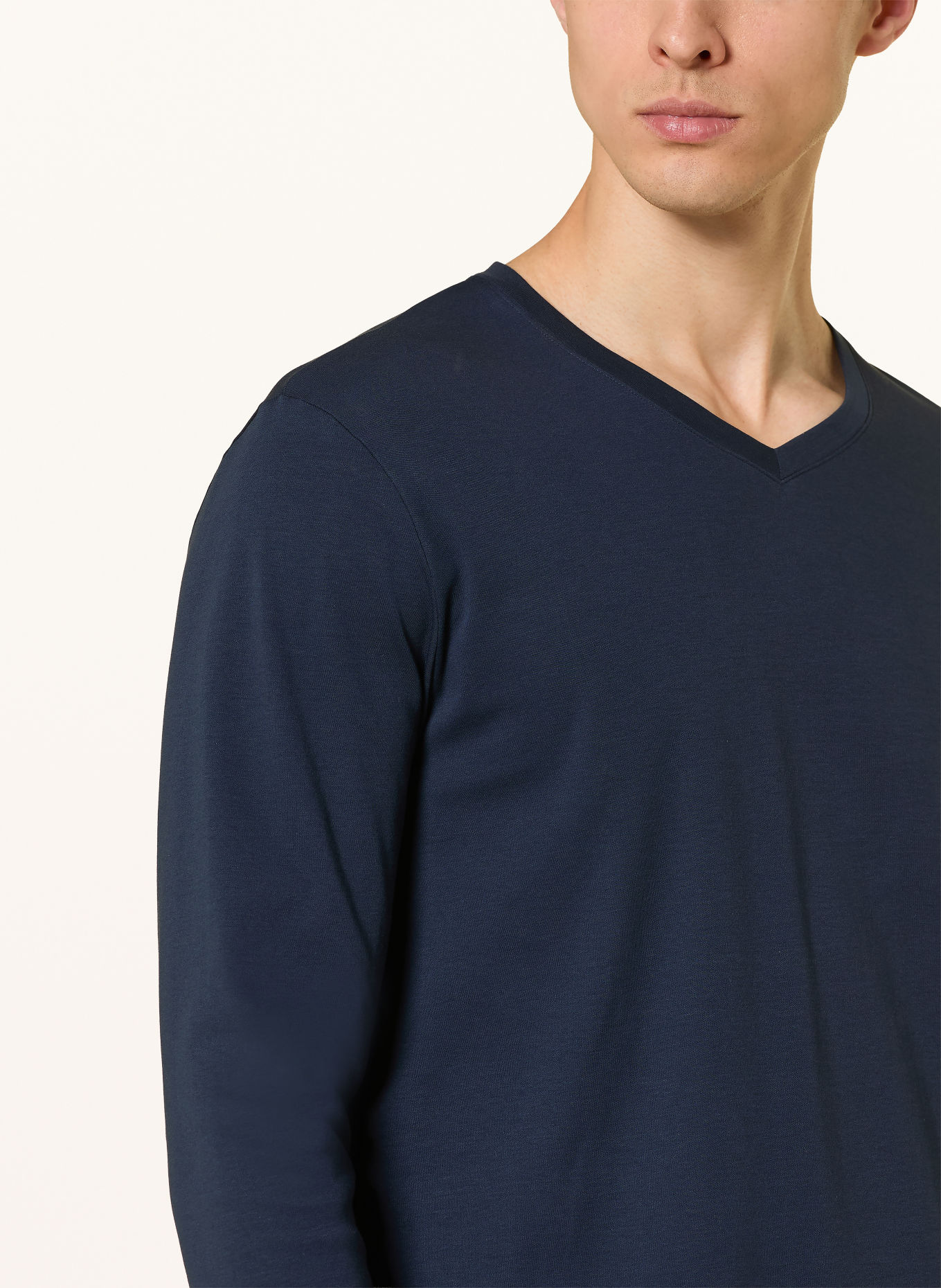 HANRO NIGHT & DAY Pajamas: DARK BLUE