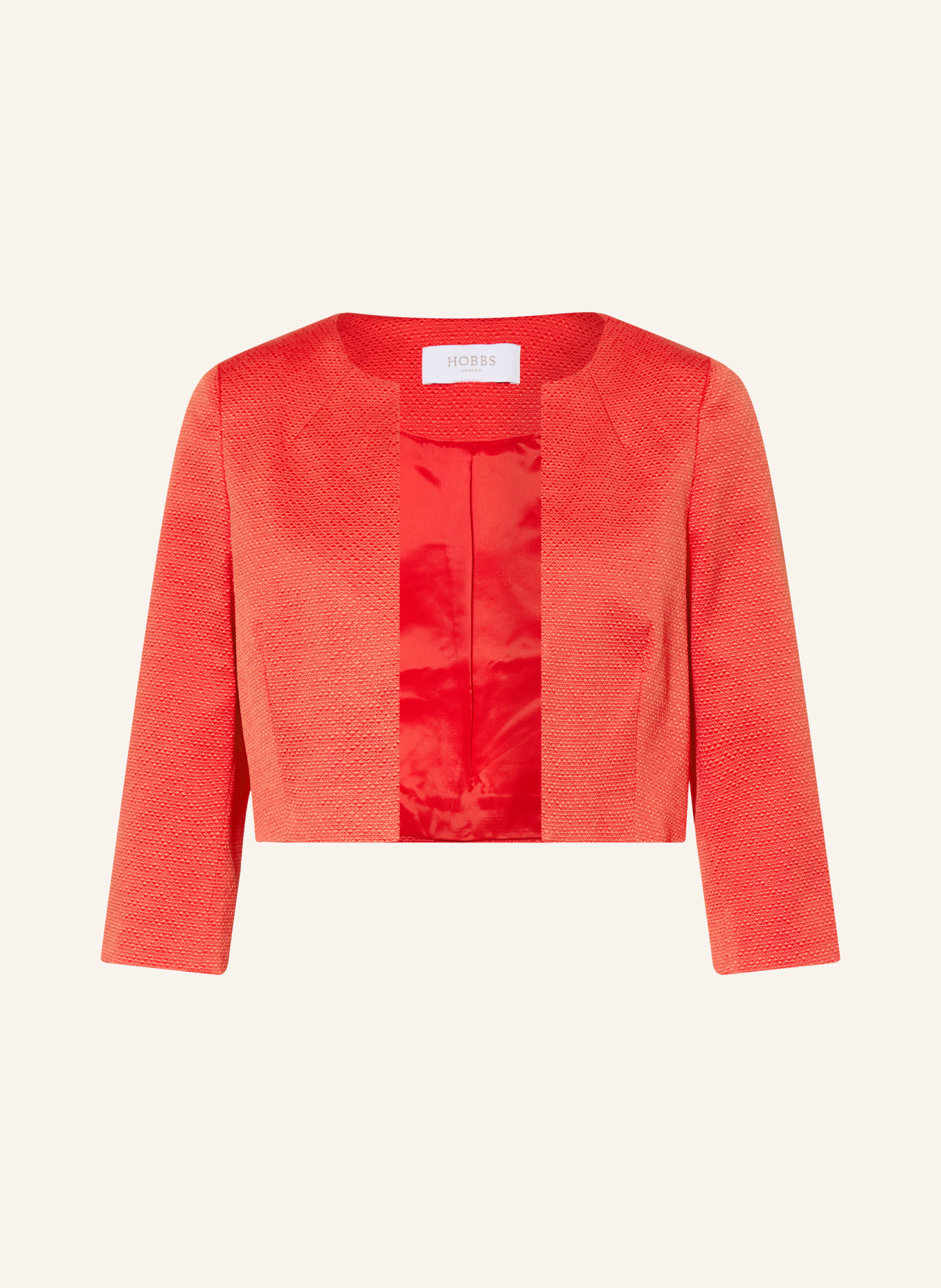HOBBS Bolero ARIZONA cu mâneci 3/4: ROȘU