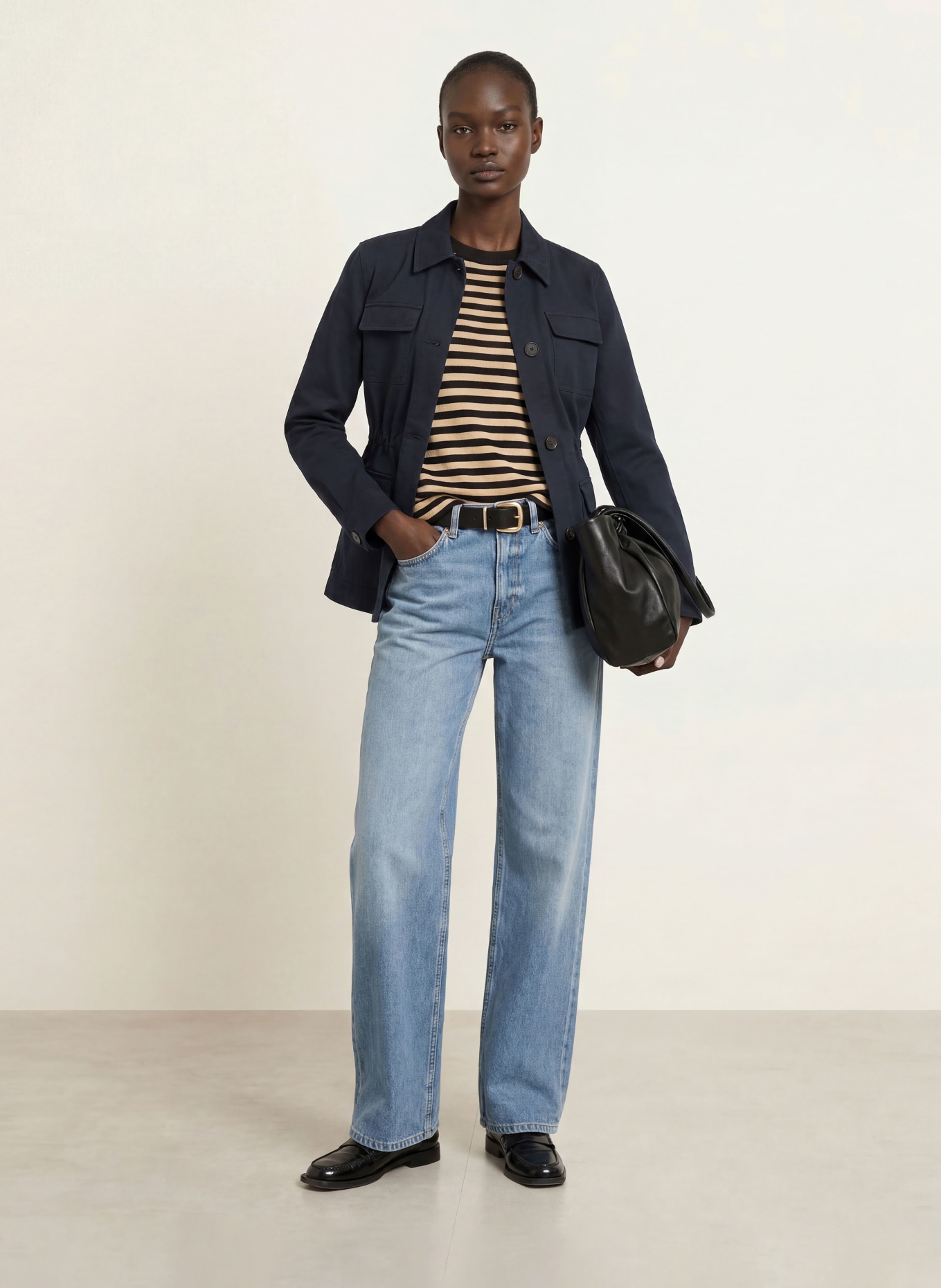HOBBS Fieldjacket ARIANNE: DUNKELBLAU