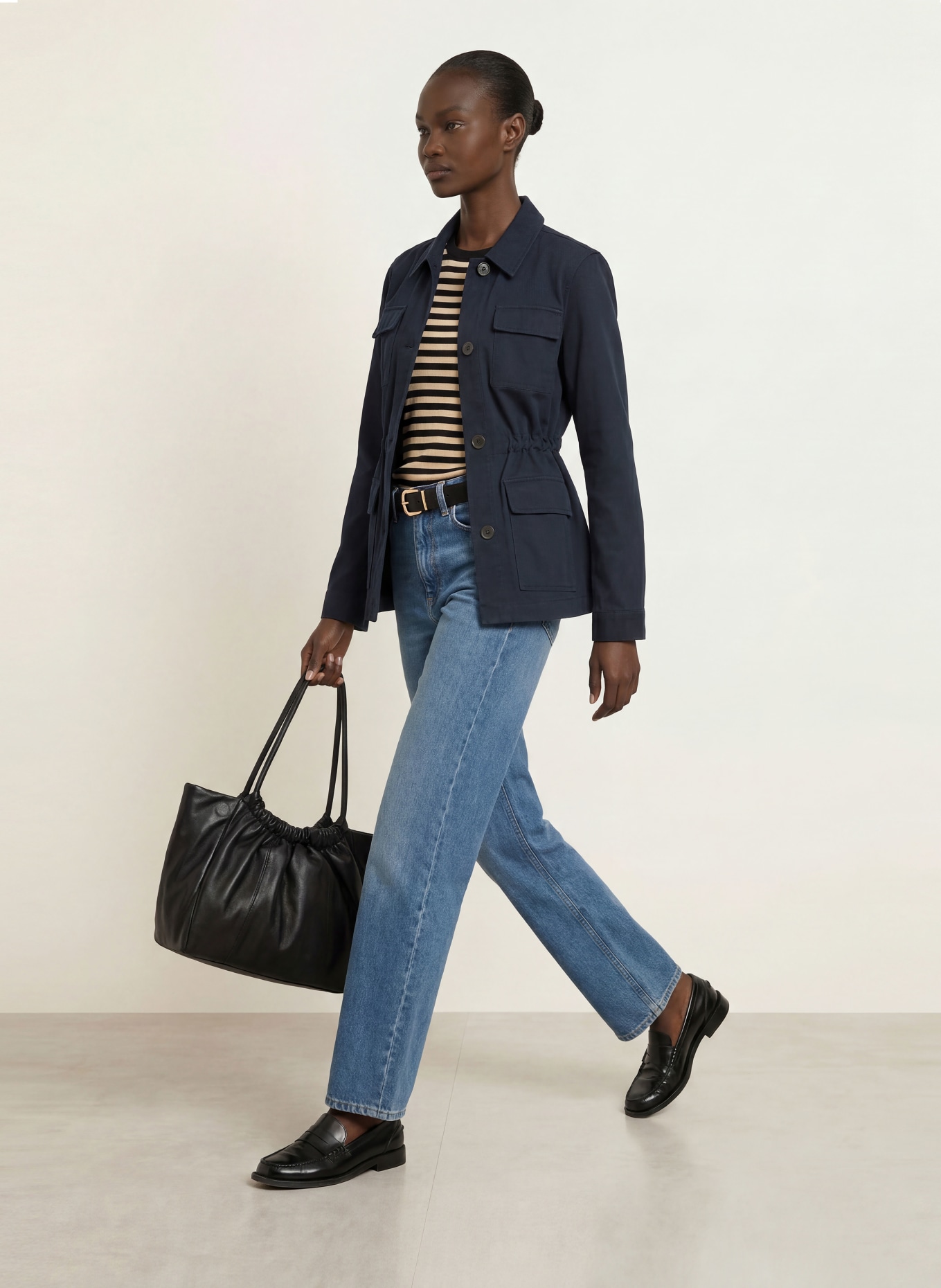HOBBS Fieldjacket ARIANNE: DUNKELBLAU