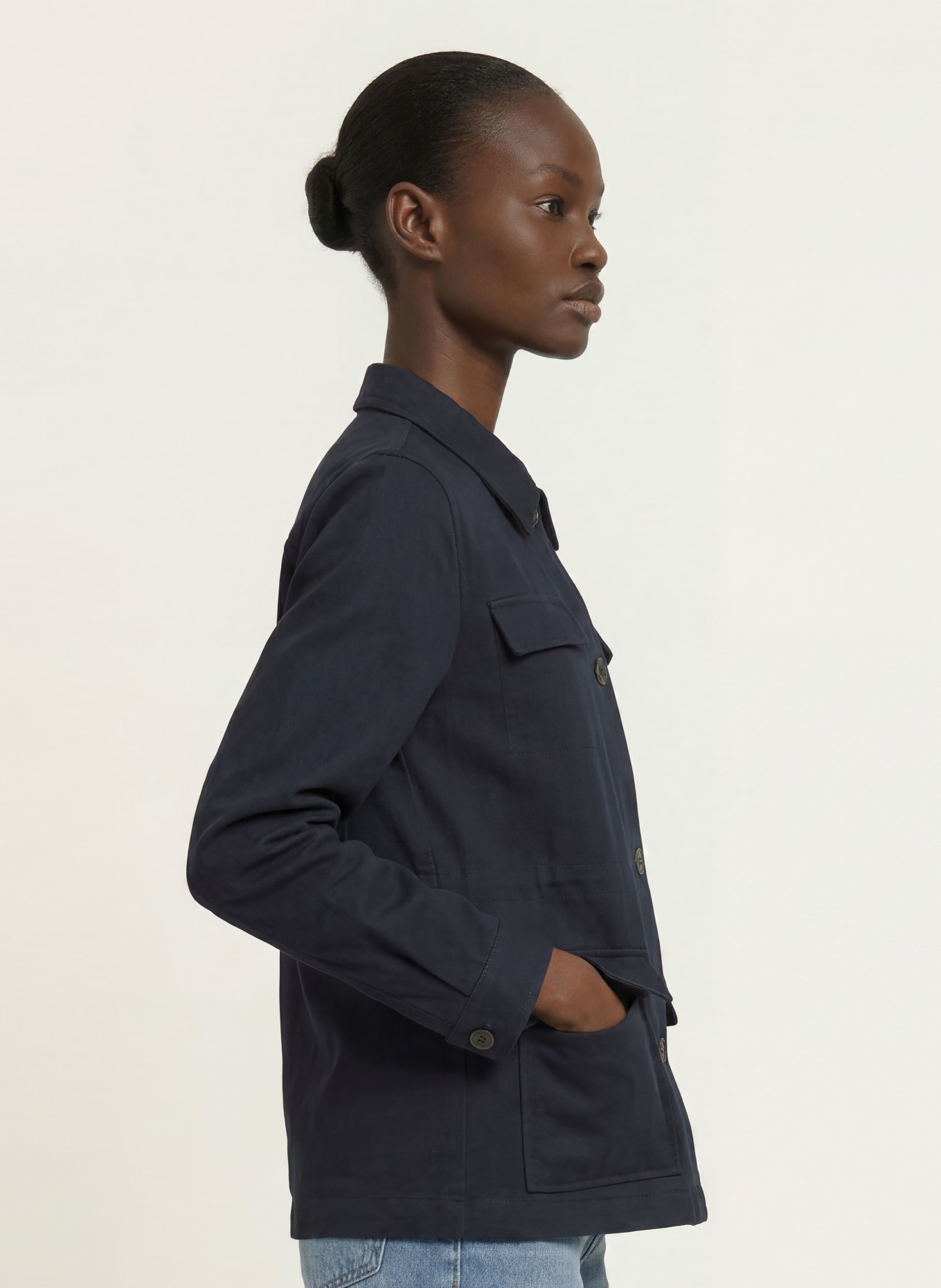 HOBBS Fieldjacket ARIANNE: DUNKELBLAU