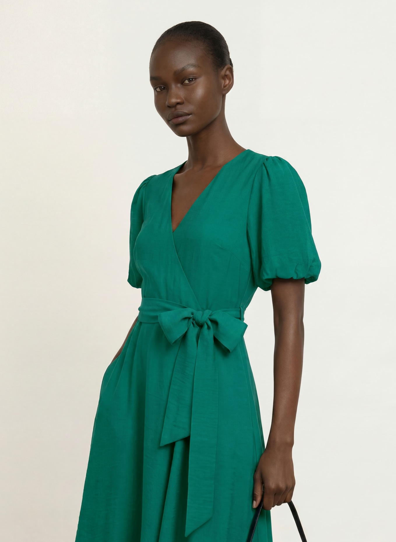 HOBBS Jurk BARRINGTON: GROEN