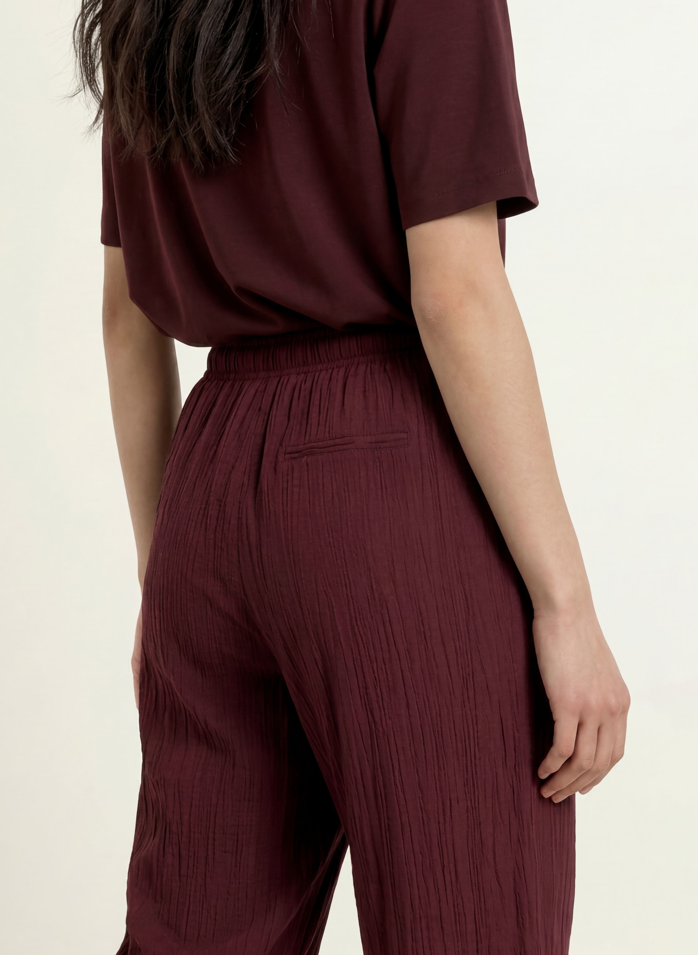 OPUS MAROU Culottes: DARK RED