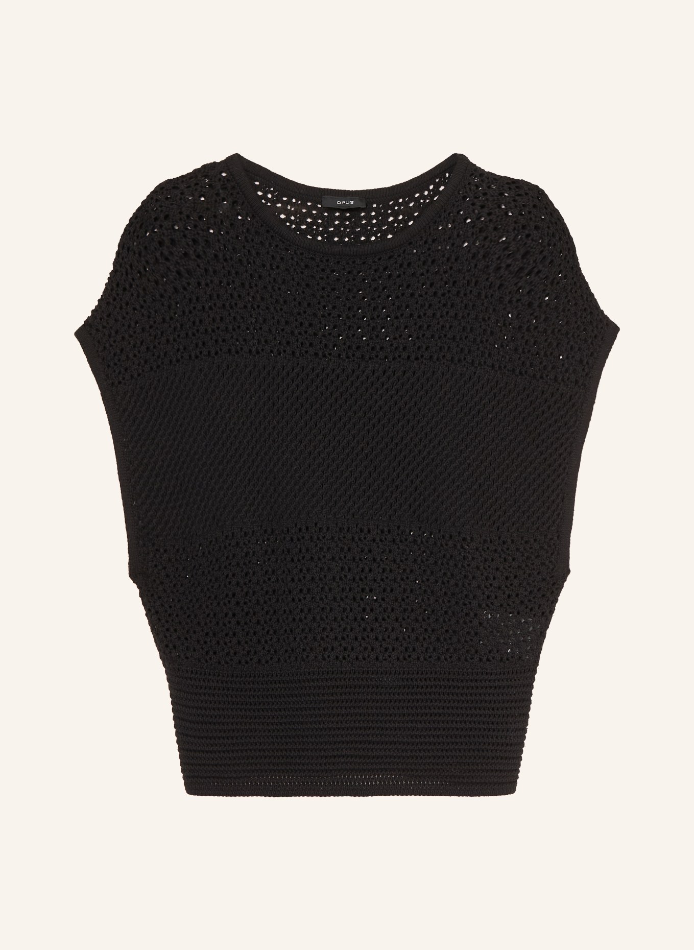 OPUS Pull en maille: NOIR