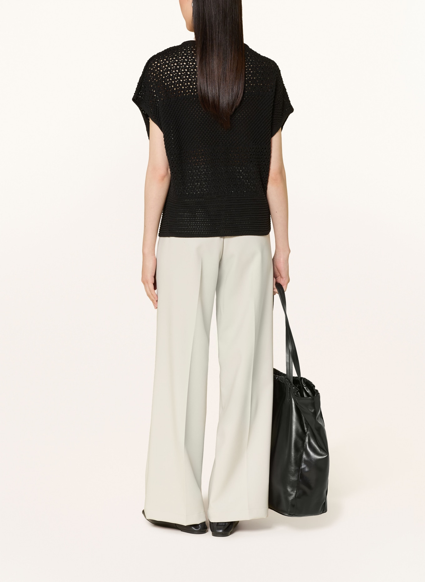 OPUS Pull en maille: NOIR