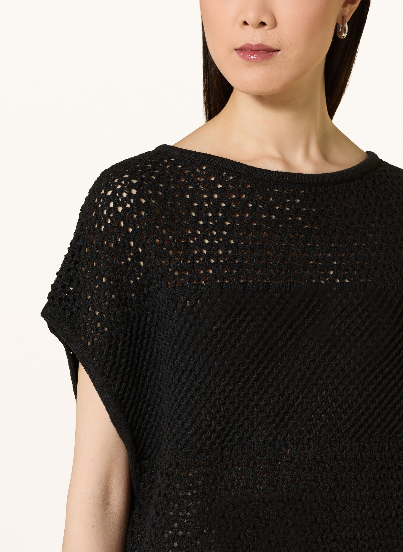 OPUS Pull en maille: NOIR