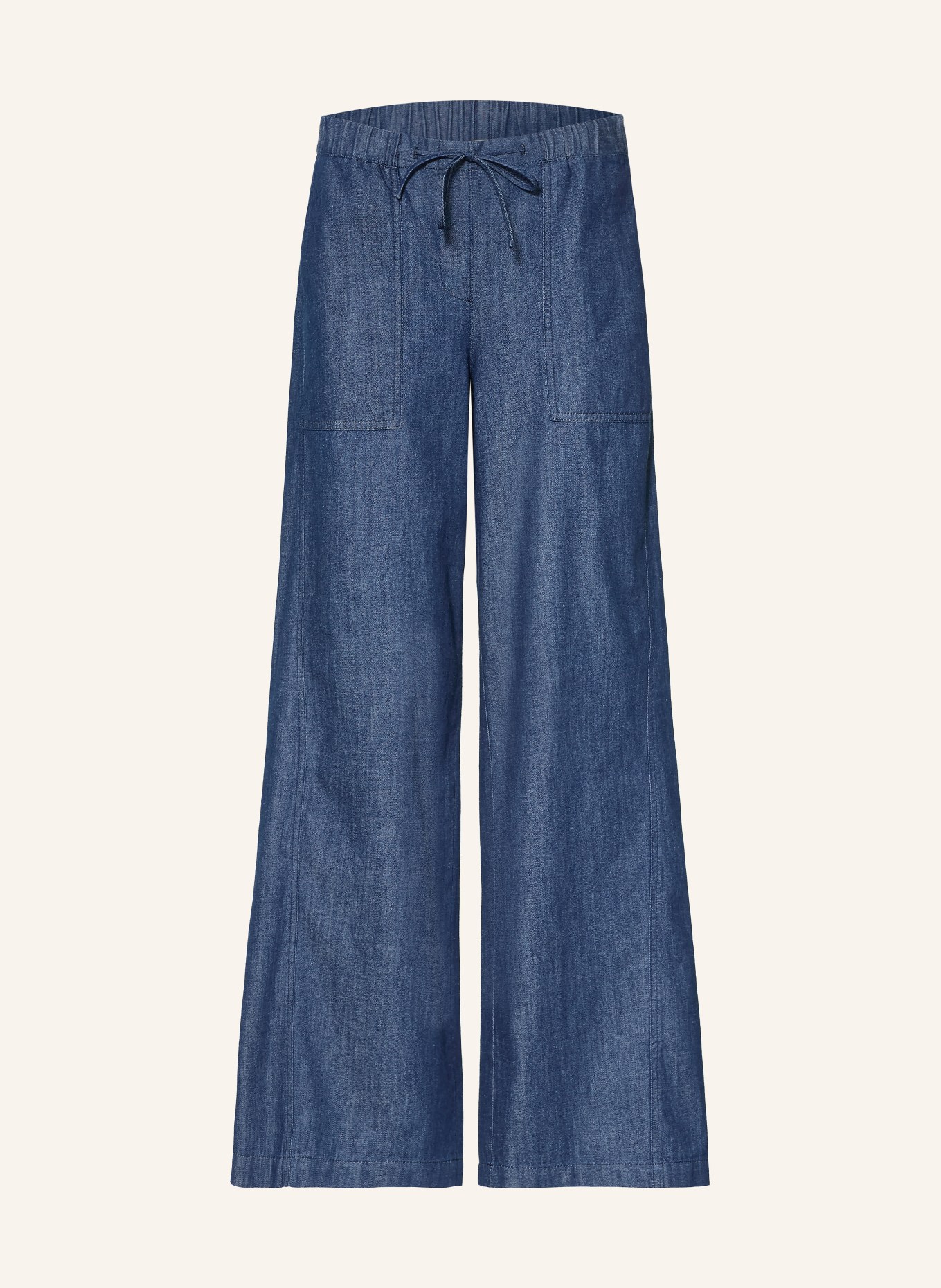 OPUS Wide-Leg Jeans MELANE: 70259 mid oxford blue