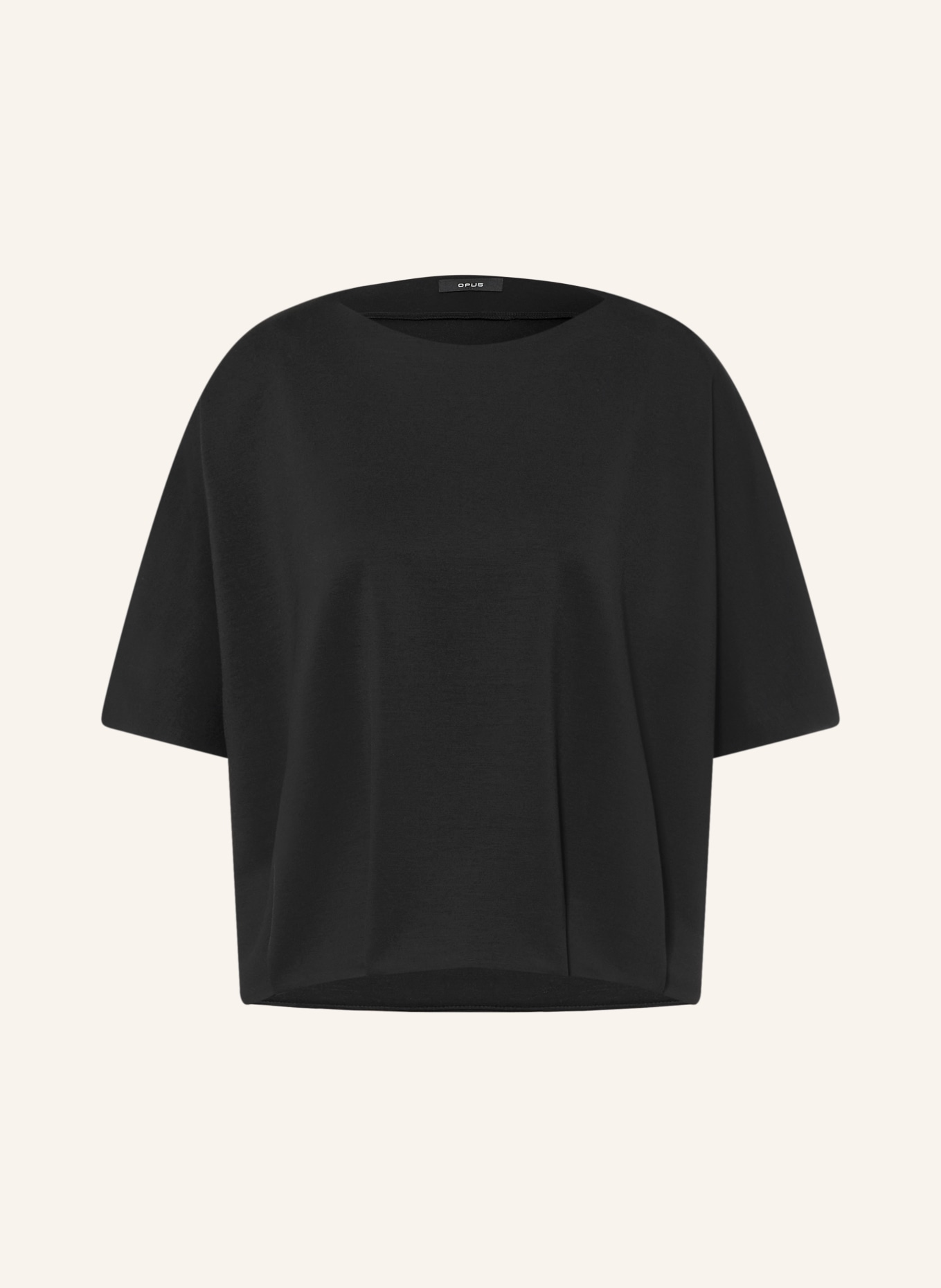OPUS Bluză GINNE: NEGRU