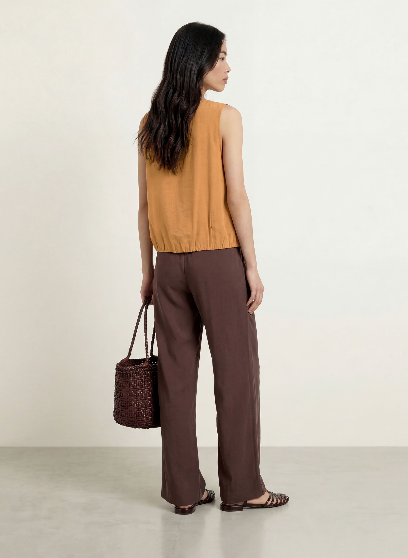 OPUS FERGY Blouse Top: BROWN