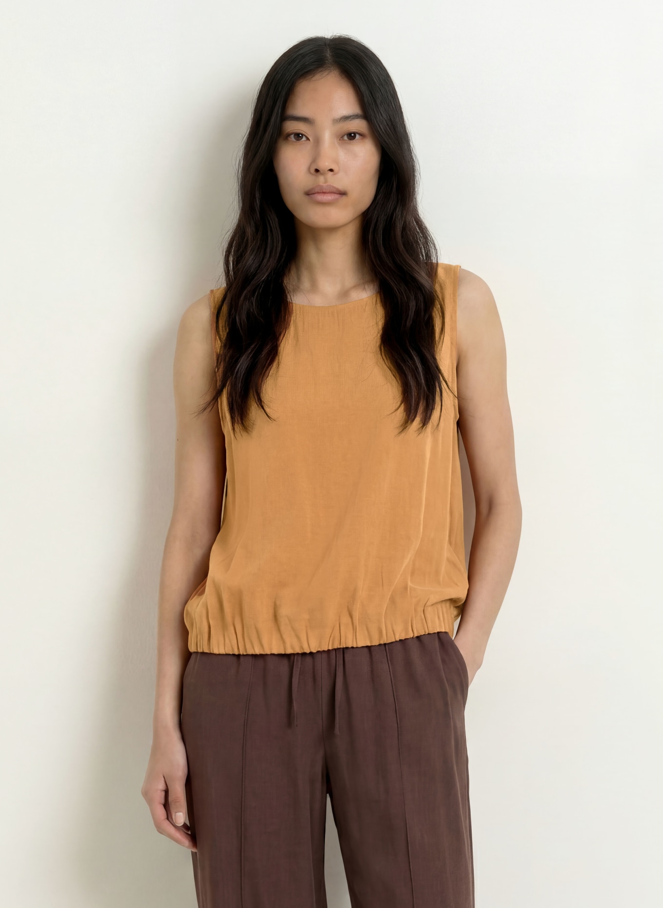 OPUS FERGY Blouse Top: BROWN