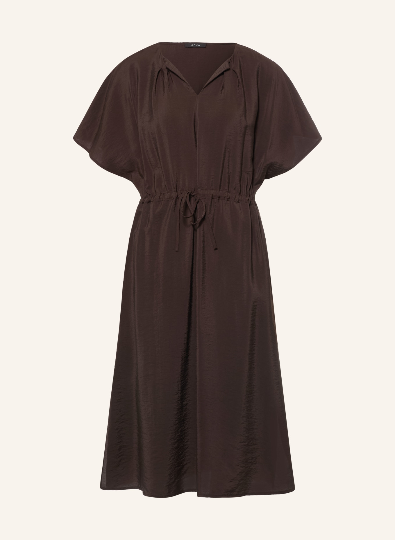 OPUS WERISSA Dress: DARK BROWN