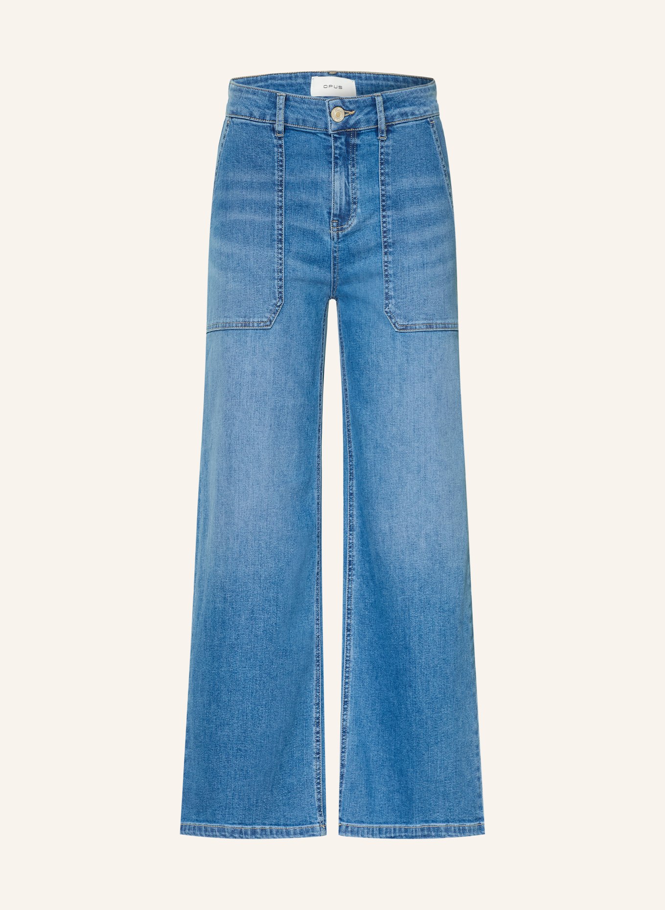 OPUS Jean à jambes larges MIVA: 70389 mid blue