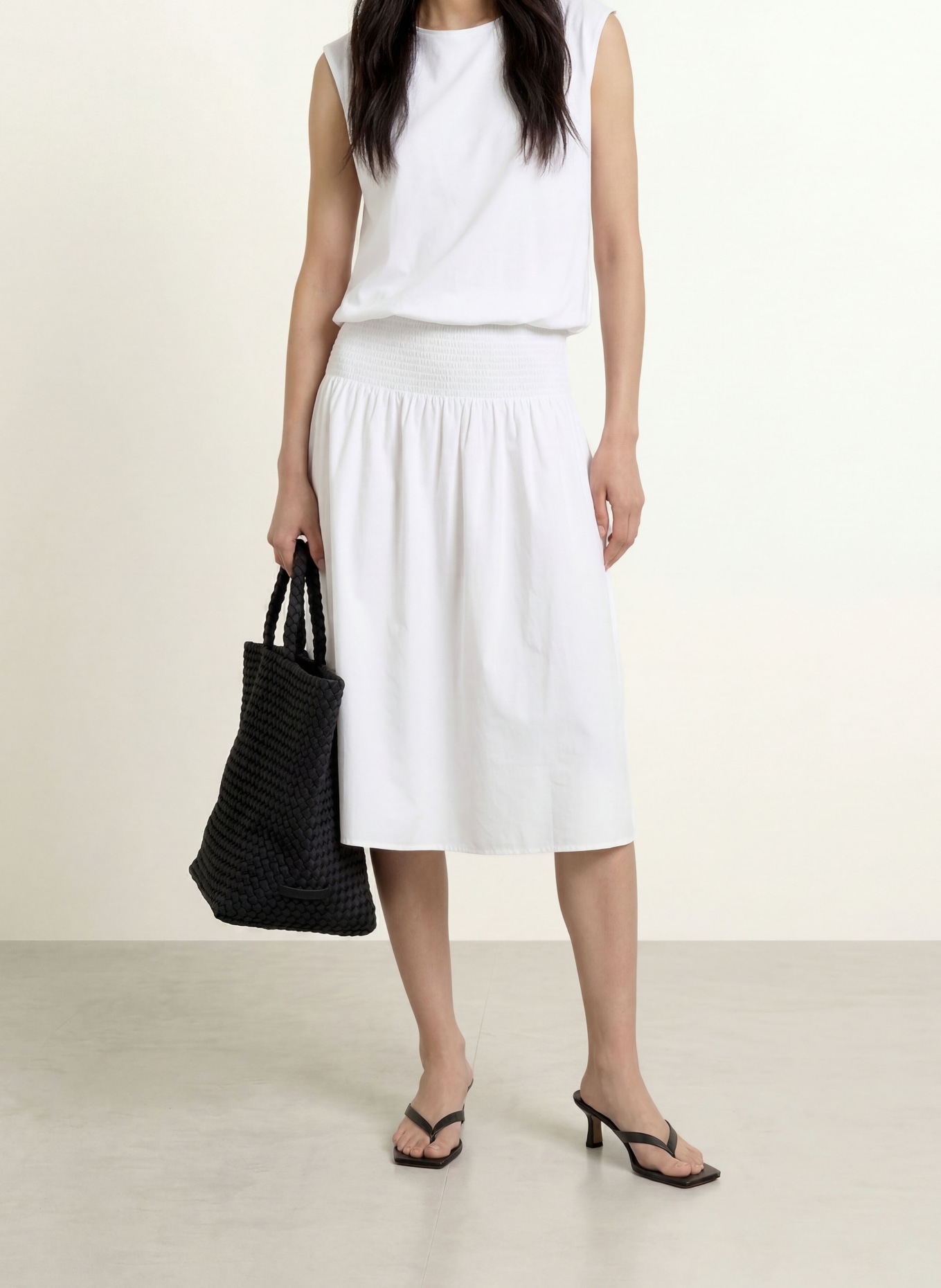 OPUS ROPANI Skirt: WHITE