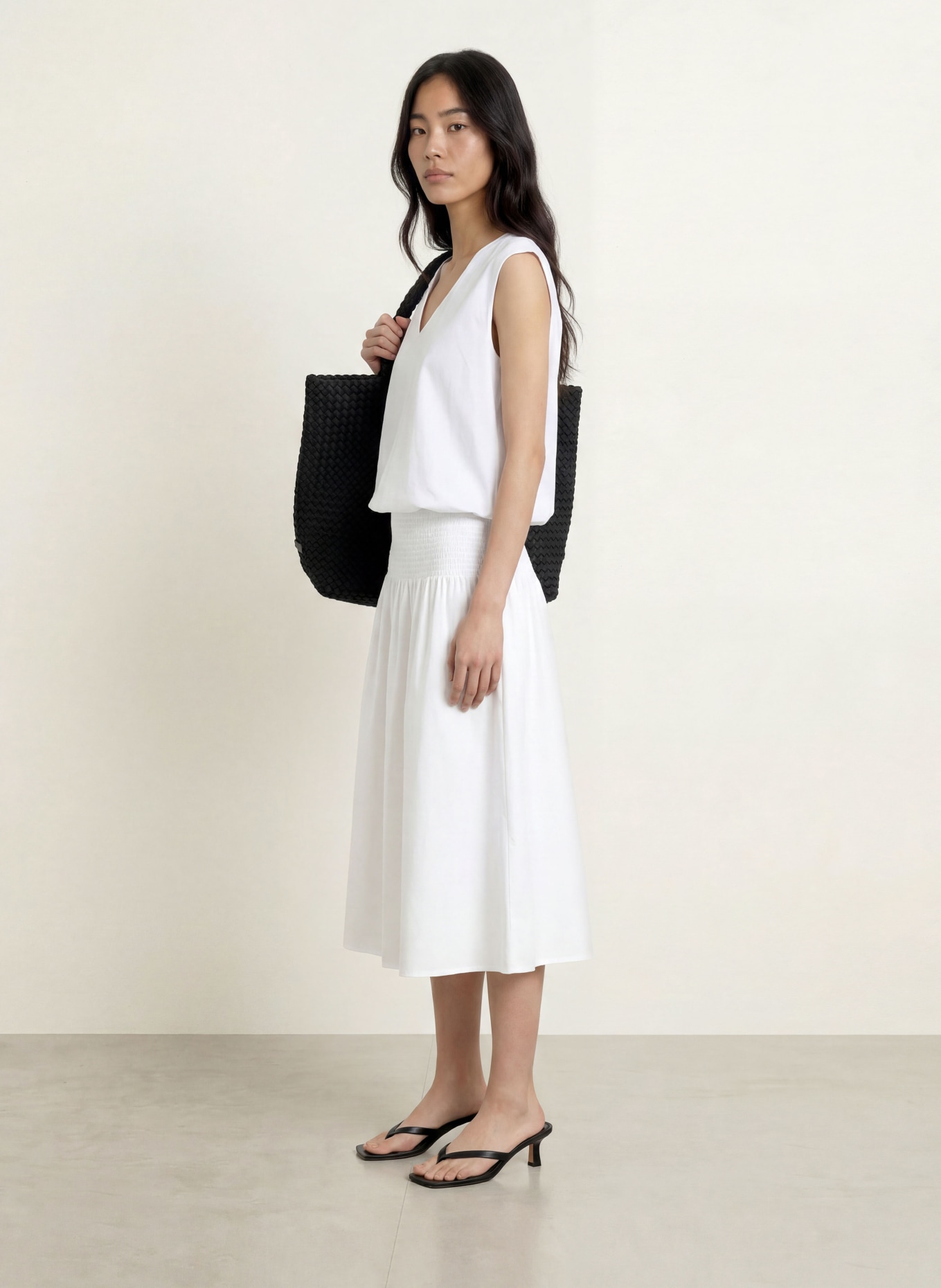OPUS ROPANI Skirt: WHITE