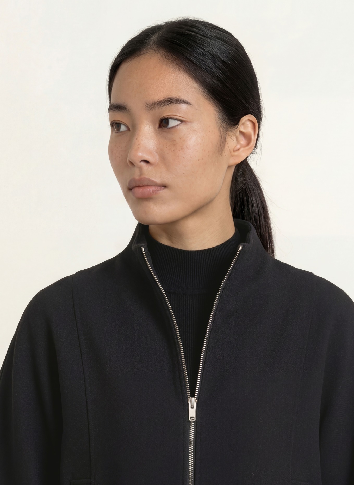 OPUS Blazer met 3/4-mouwen: ZWART