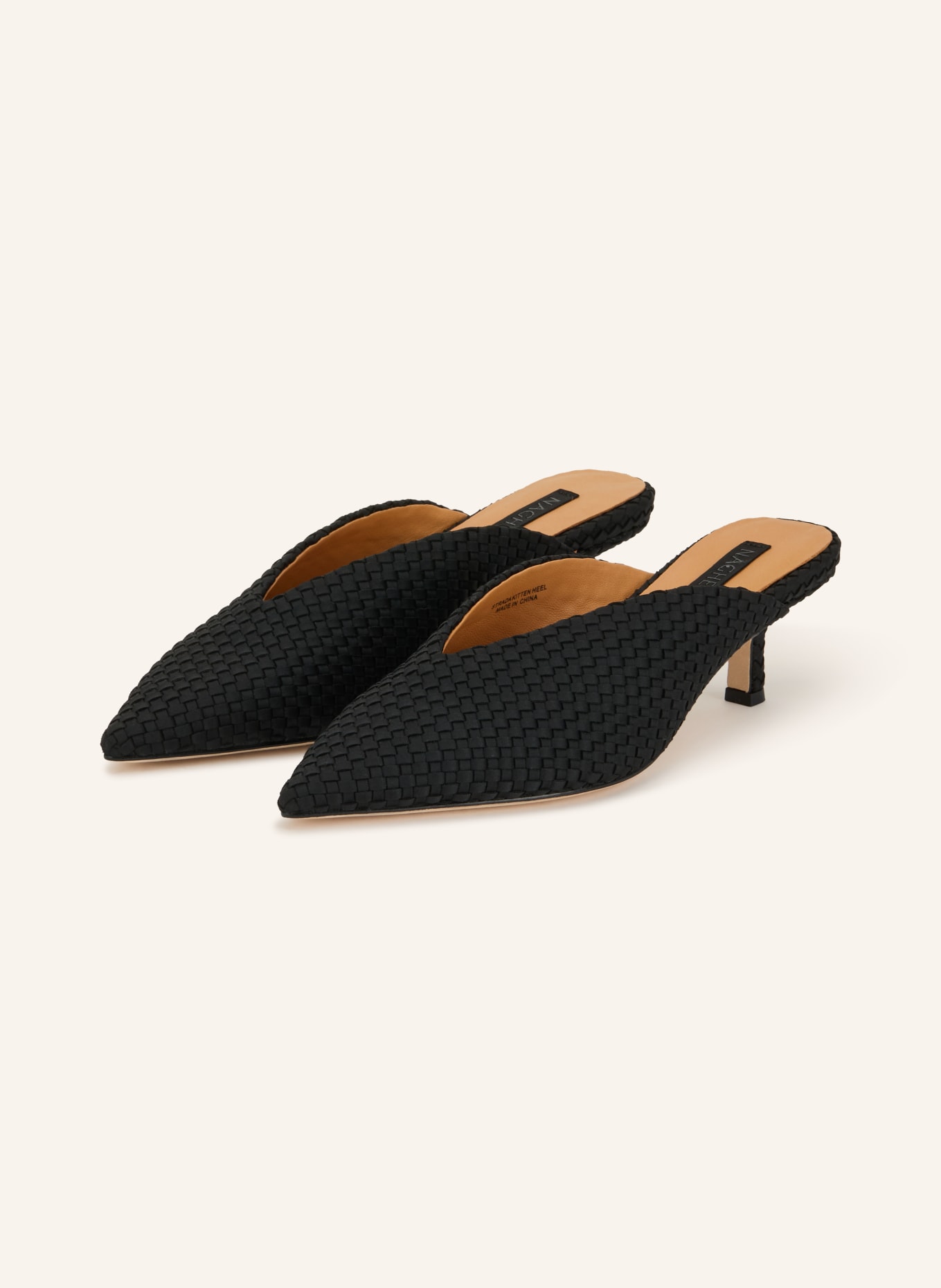 Naghedi Mules STRADA: NOIR