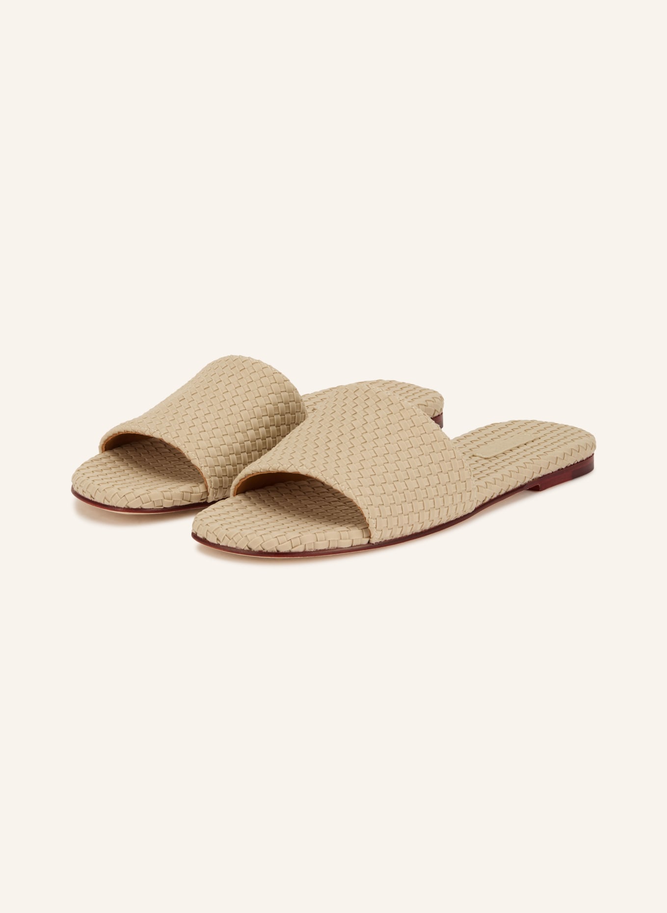 Naghedi Mules ST. BARTHS: BEIGE