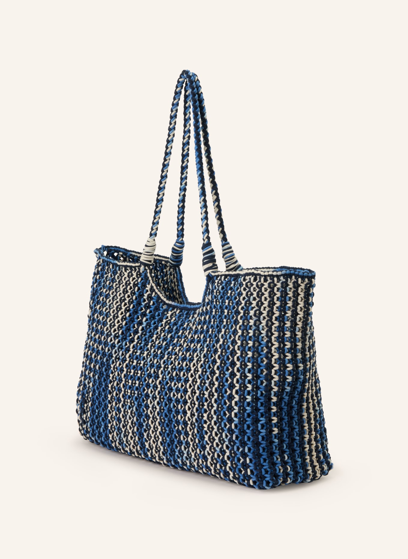 CLAUDIE PIERLOT Shopper: BLAU / DUNKELBLAU / WEISS