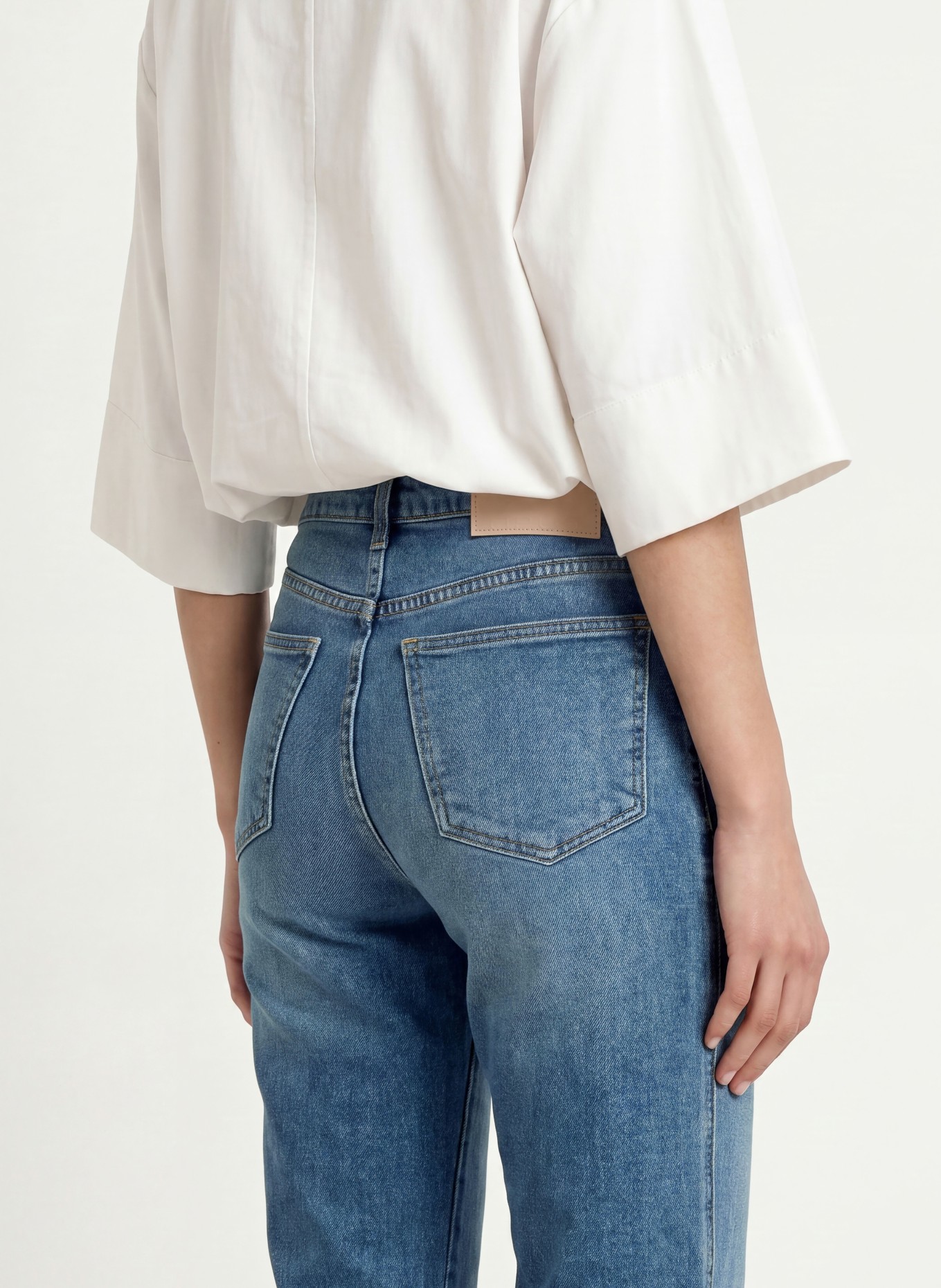 OPUS Jean évasé MIVA STRONG: 70390 mid blue