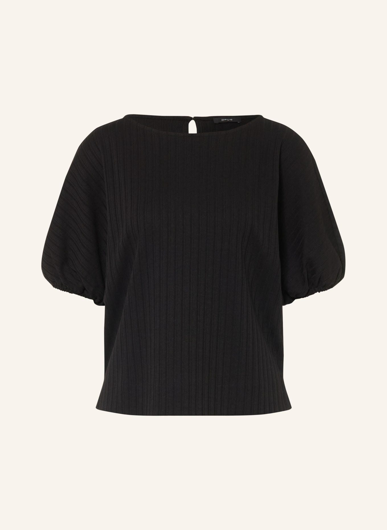 OPUS SEFARO T-shirt: BLACK