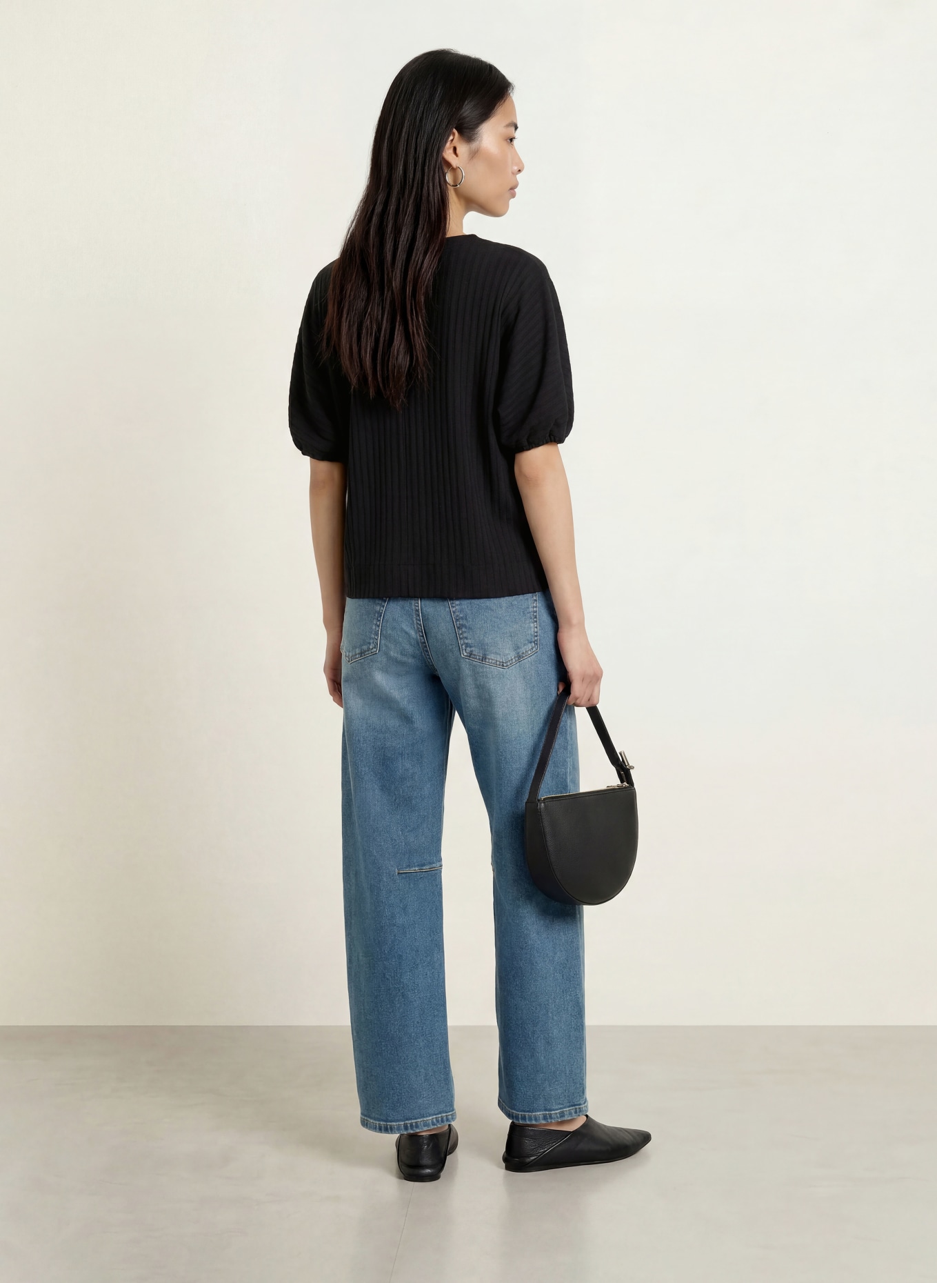 OPUS SEFARO T-shirt: BLACK