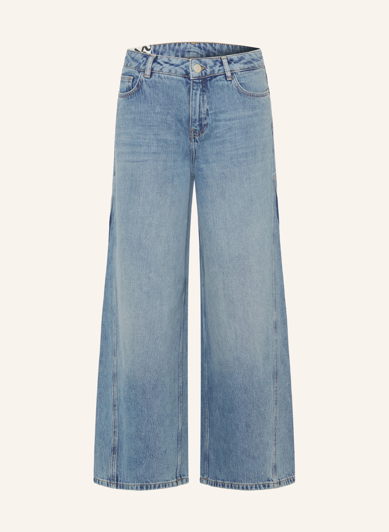 OPUS Wide-Leg Jeans MEDDY: 70396 mid blue