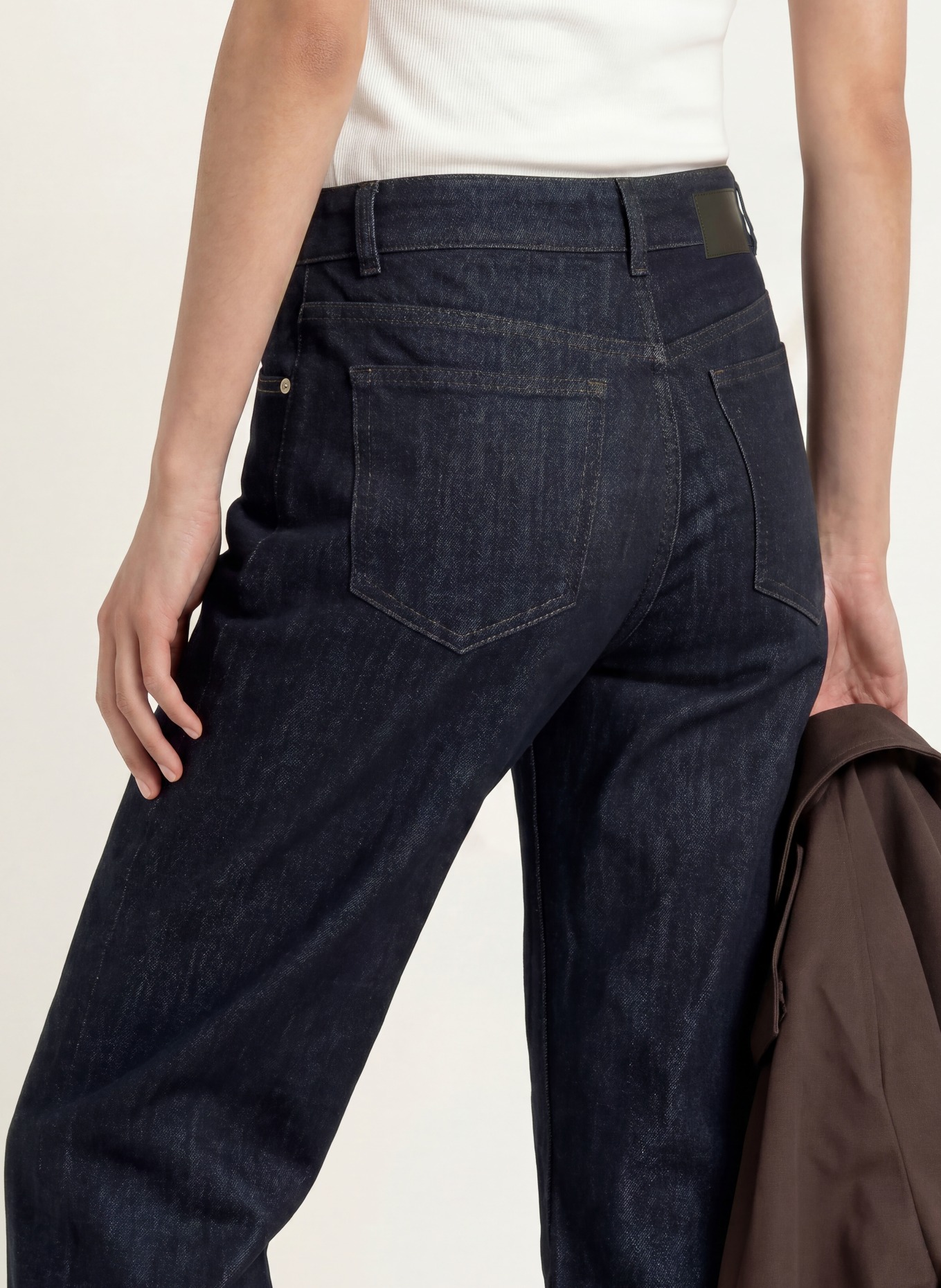 OPUS Cropped Jeans MIVA: 7439 rinsed blue