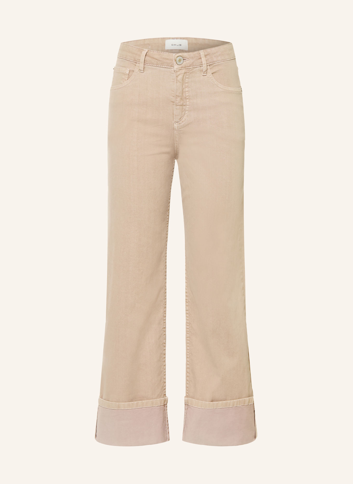 OPUS Cropped Jeans MIVA: 20042 golden beige