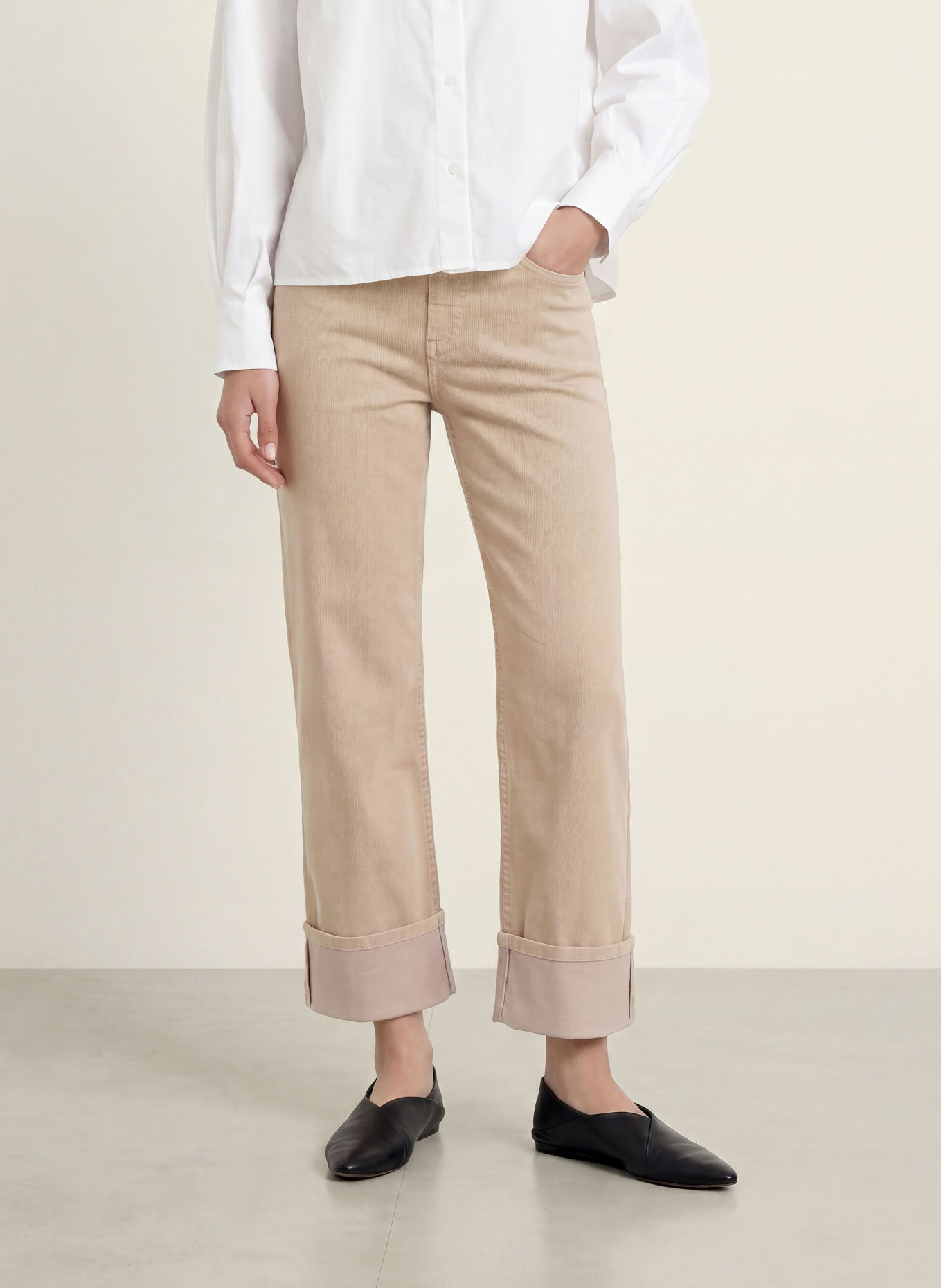 OPUS Cropped Jeans MIVA: 20042 golden beige