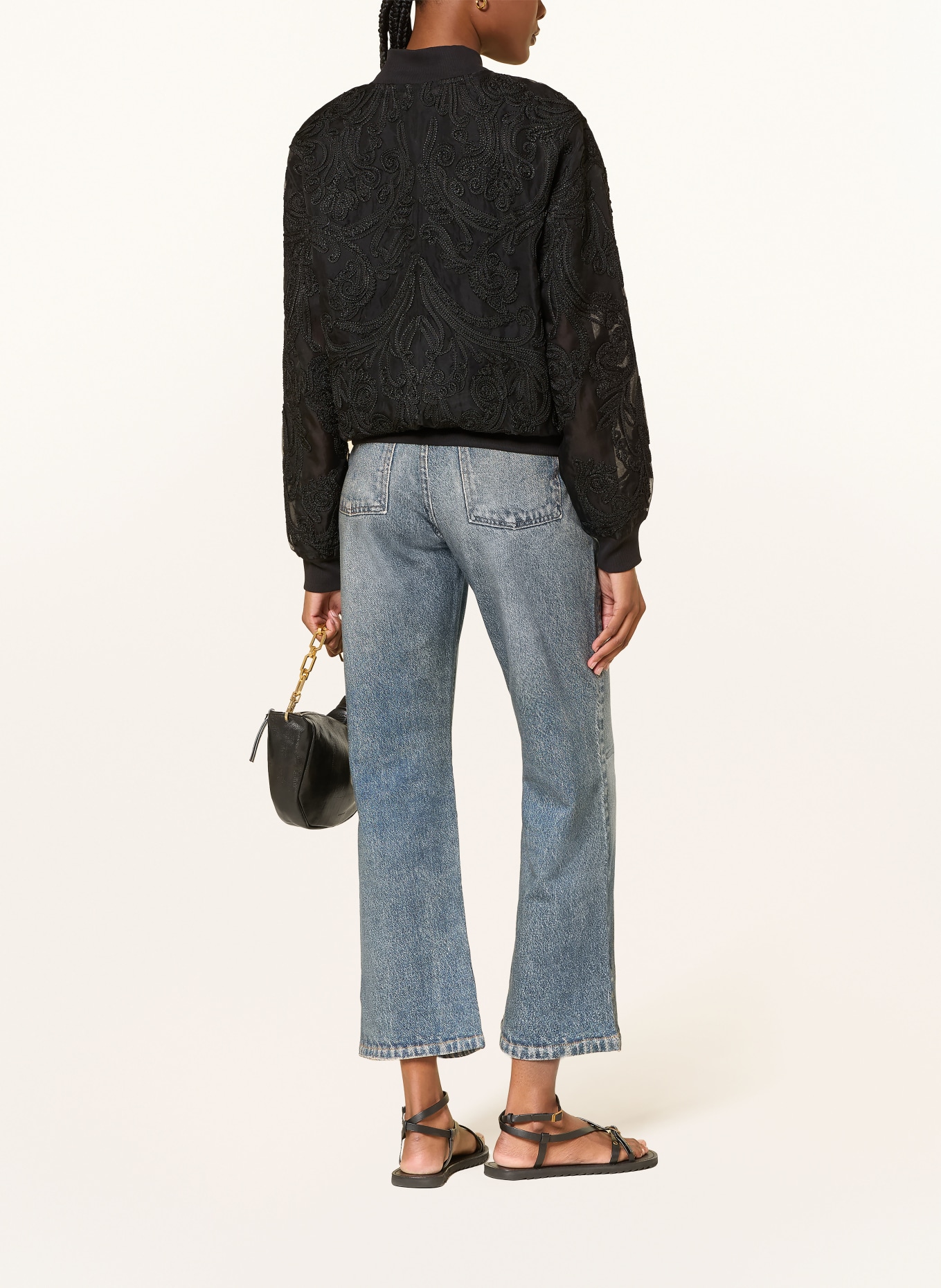 ALLSAINTS JADE Blouson: BLACK